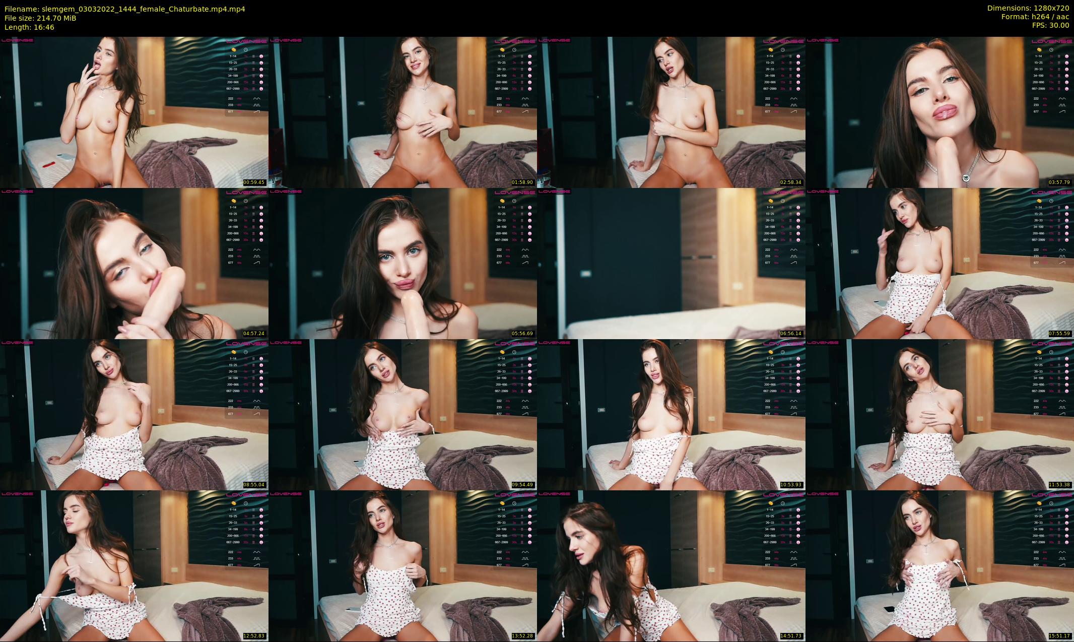 slemgem — 17 minute Chaturbate couple cam show recording, 720p, Mar 3, 2022