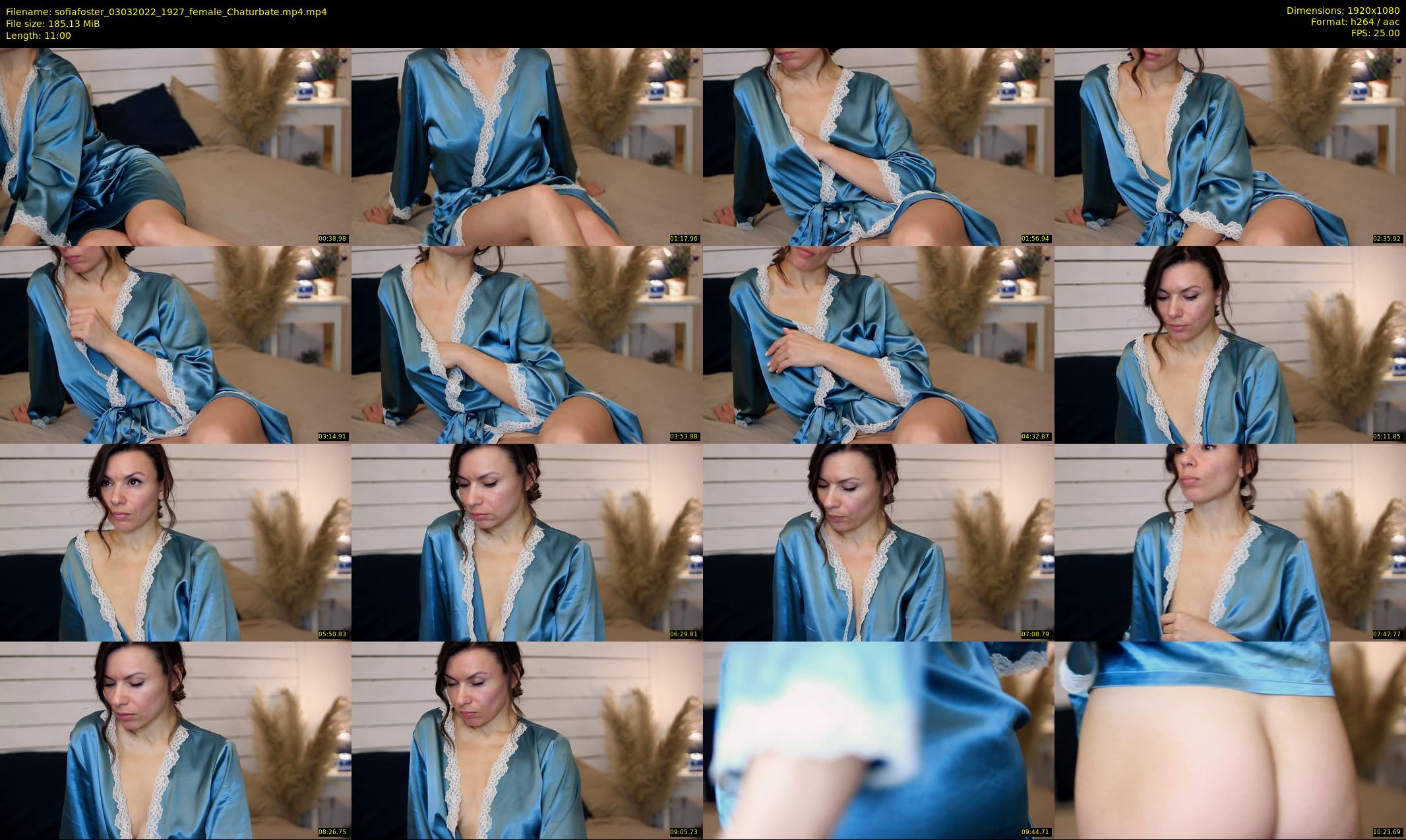 sofiafoster — 11 minute Chaturbate female cam show recording, 1080p, Mar 3, 2022