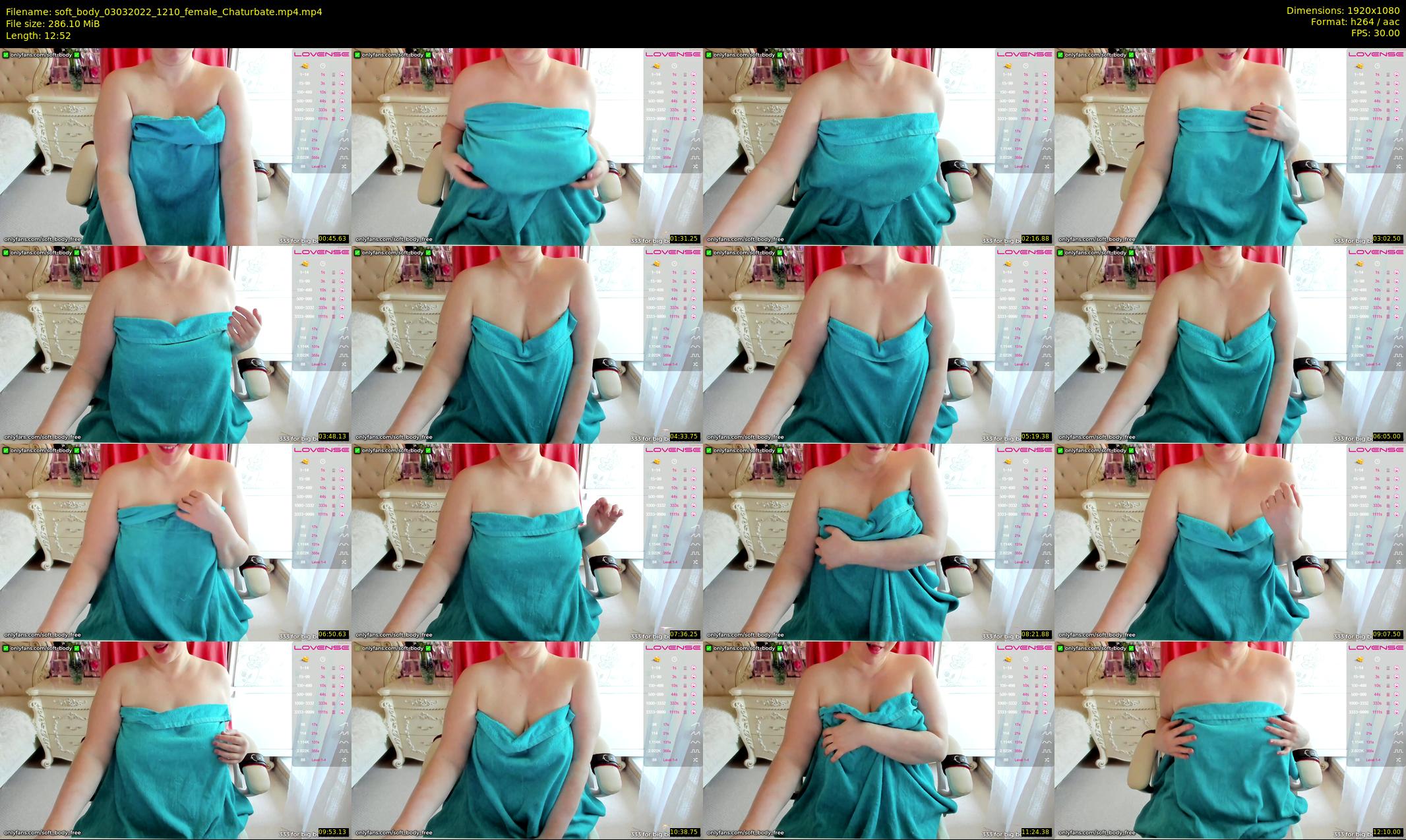 soft_body — 13 minute Chaturbate female cam show recording, 1080p, Mar 3, 2022