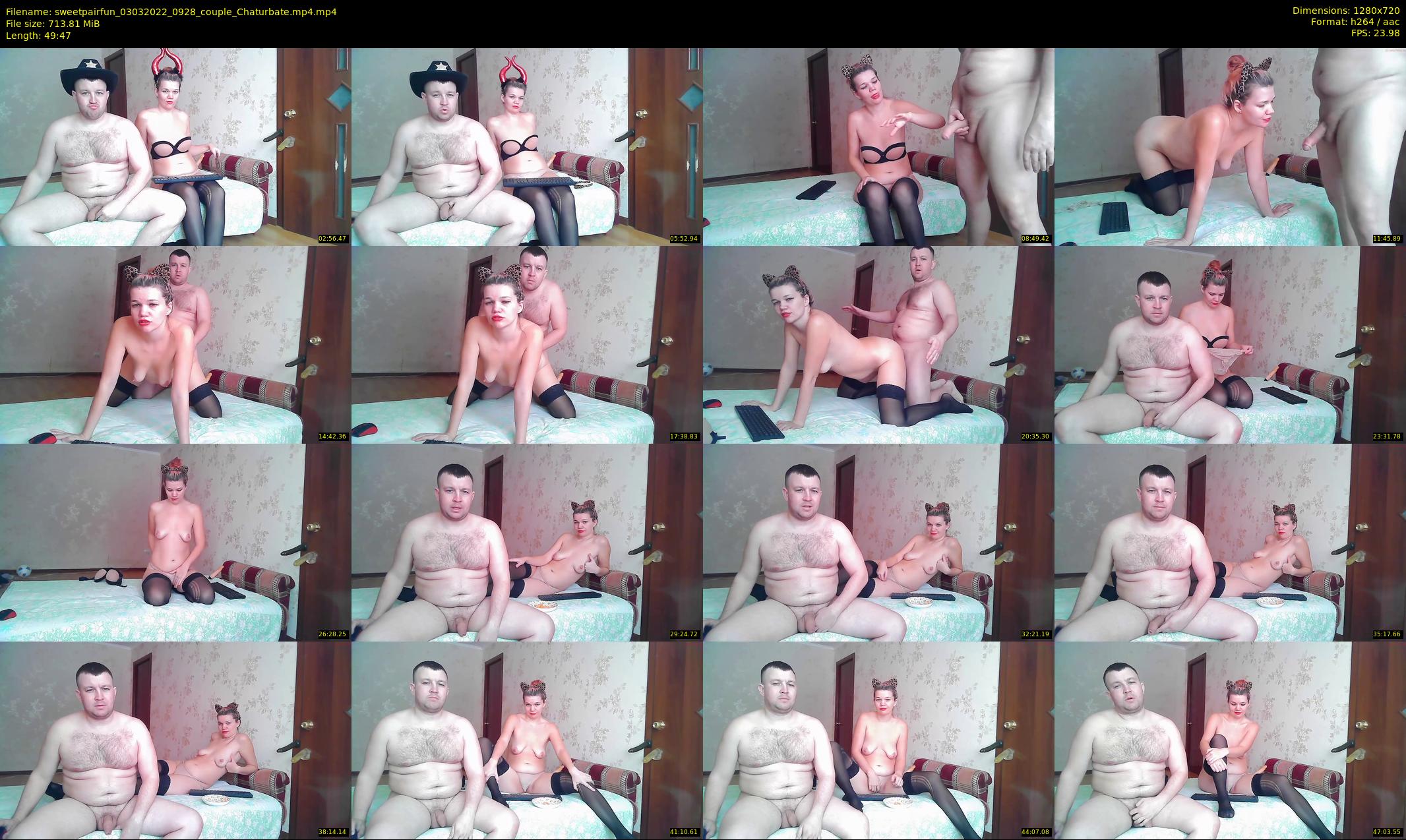 sweetpairfun — 50 minute Chaturbate couple cam show recording, 720p, Mar 3, 2022