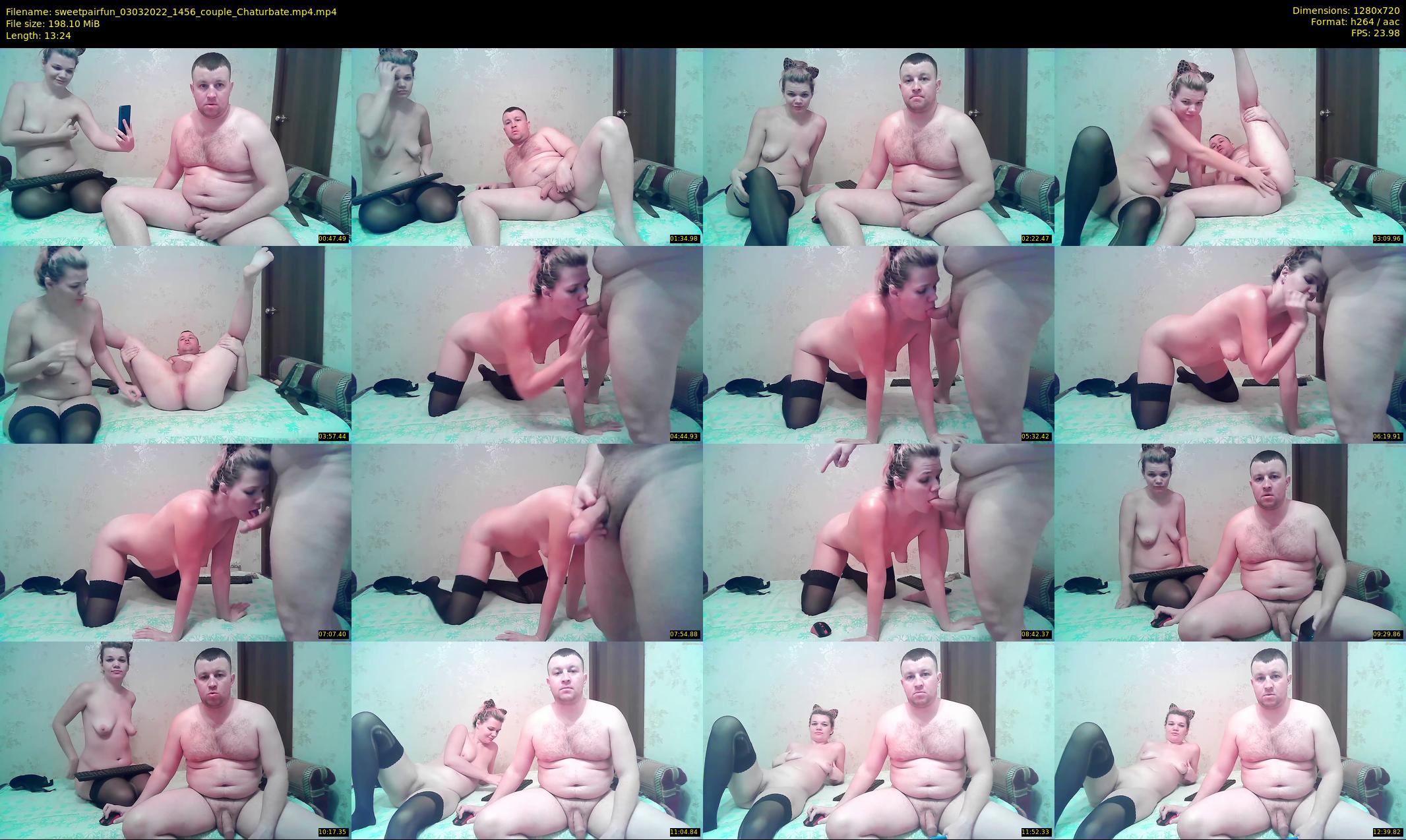 sweetpairfun — 14 minute Chaturbate couple cam show recording, 720p, Mar 3, 2022