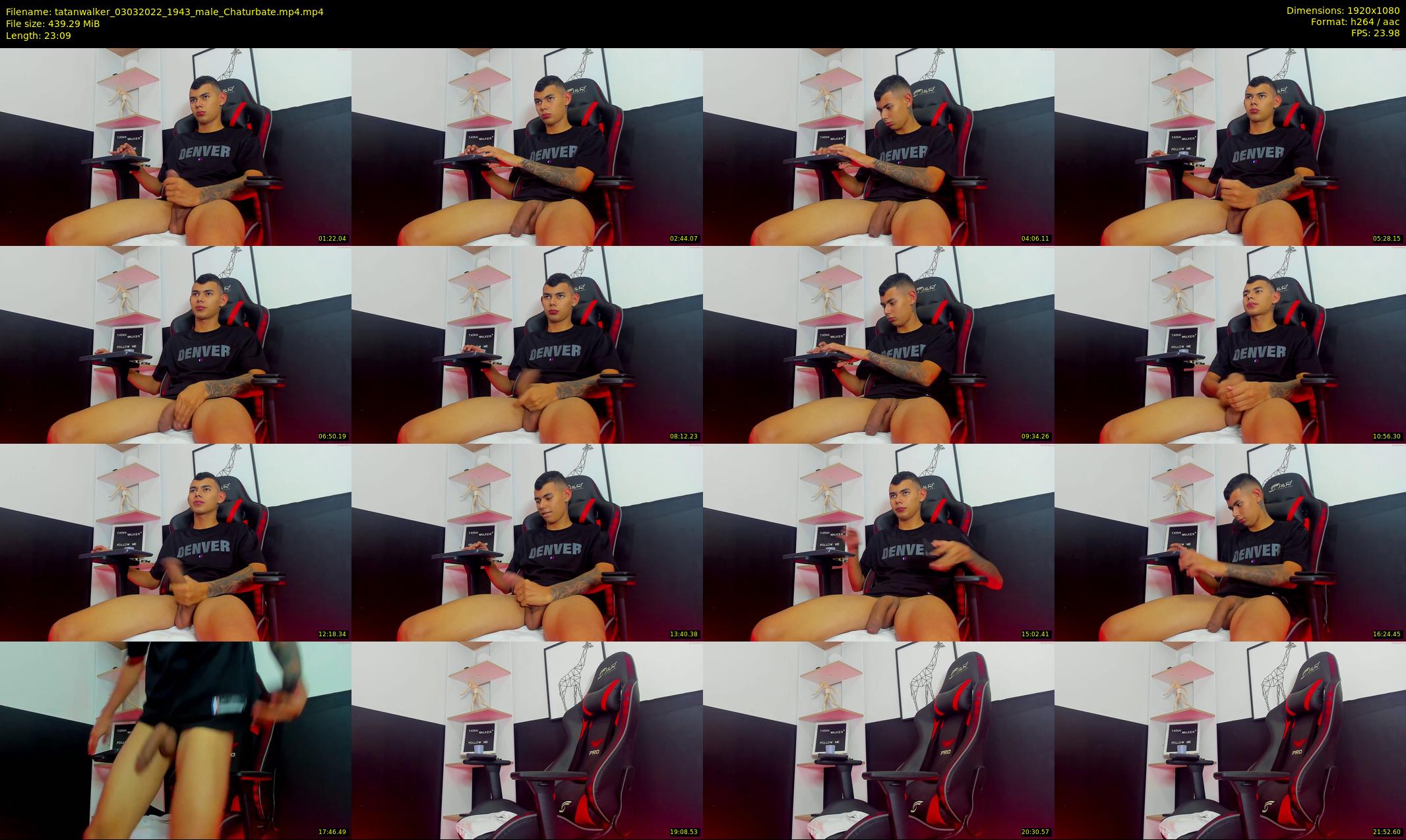 tatanwalker — 24 minute Chaturbate male cam show recording, 1080p, Mar 3, 2022