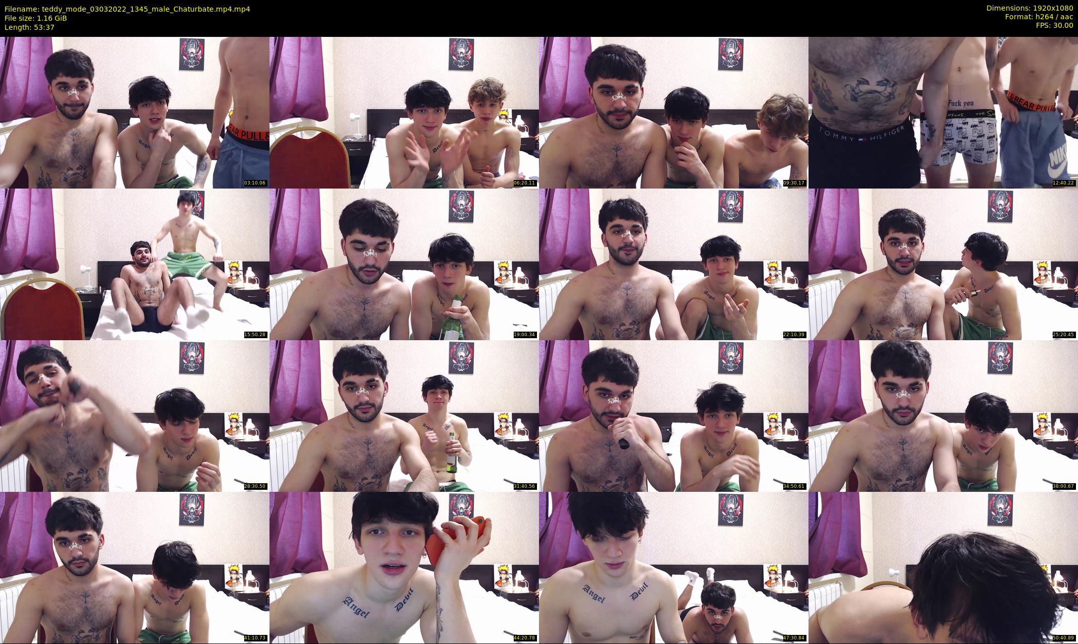 teddy_mode — 54 minute Chaturbate couple cam show recording, 1080p, Mar 3, 2022