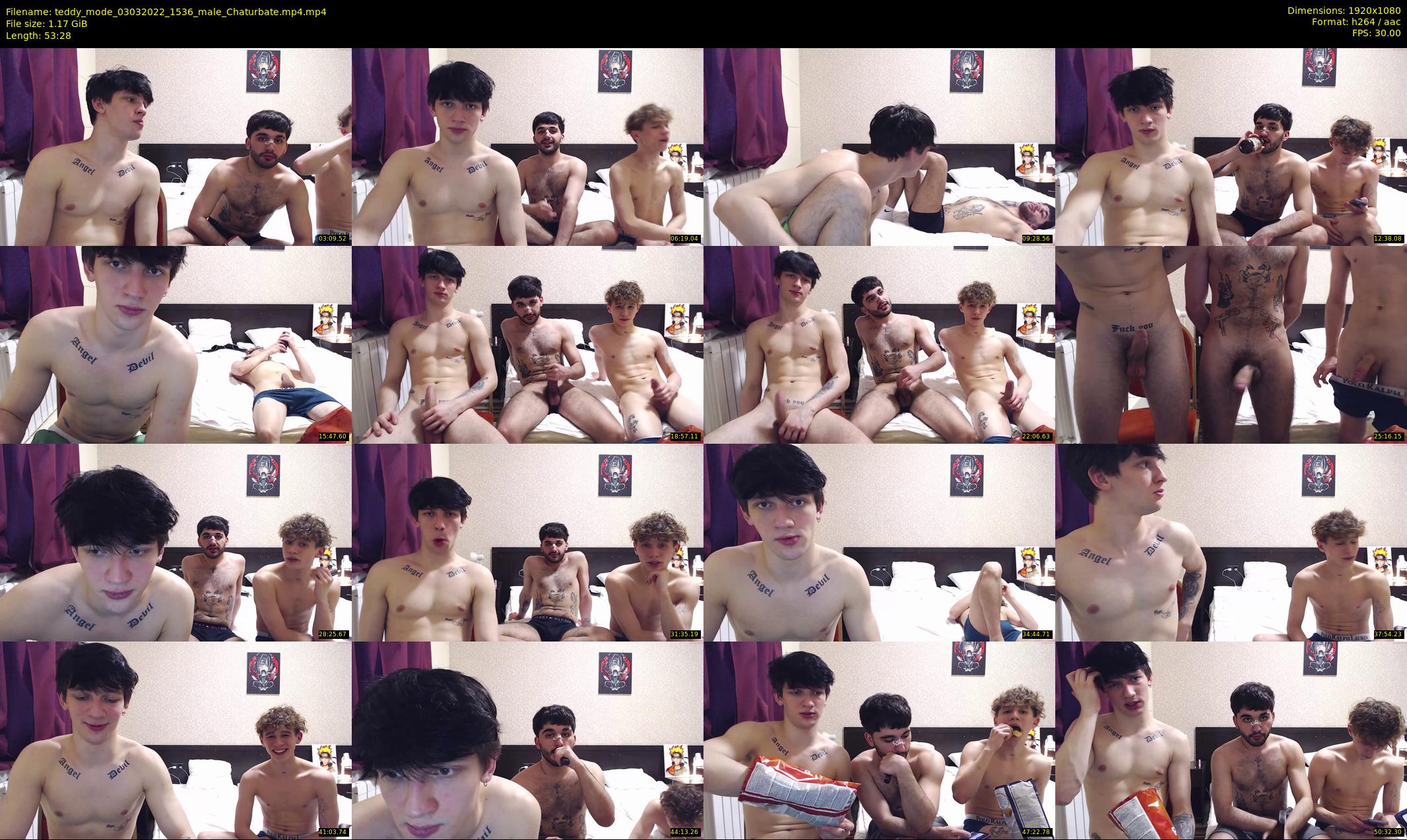 teddy_mode — 54 minute Chaturbate couple cam show recording, 1080p, Mar 3, 2022