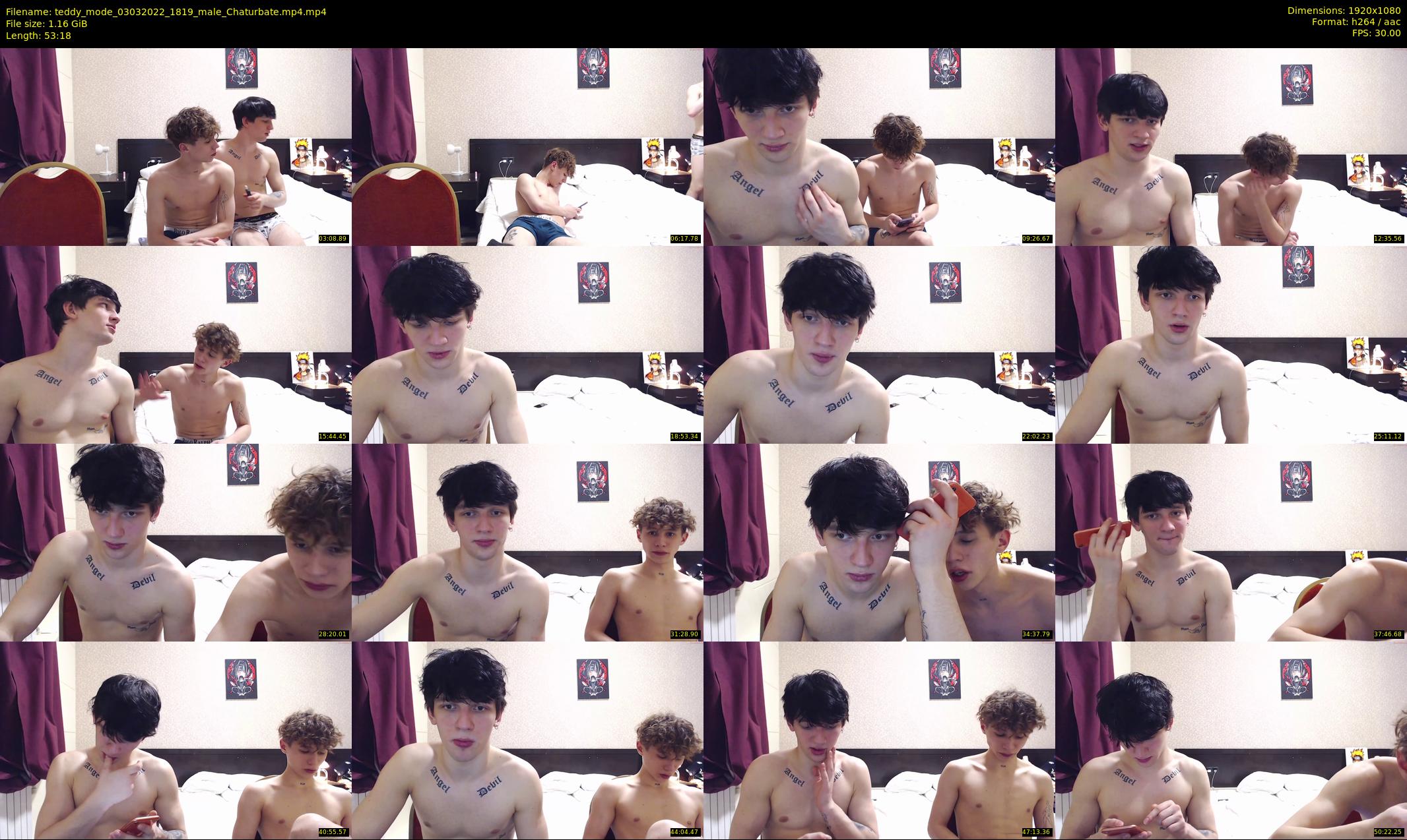 teddy_mode — 54 minute Chaturbate couple cam show recording, 1080p, Mar 3, 2022
