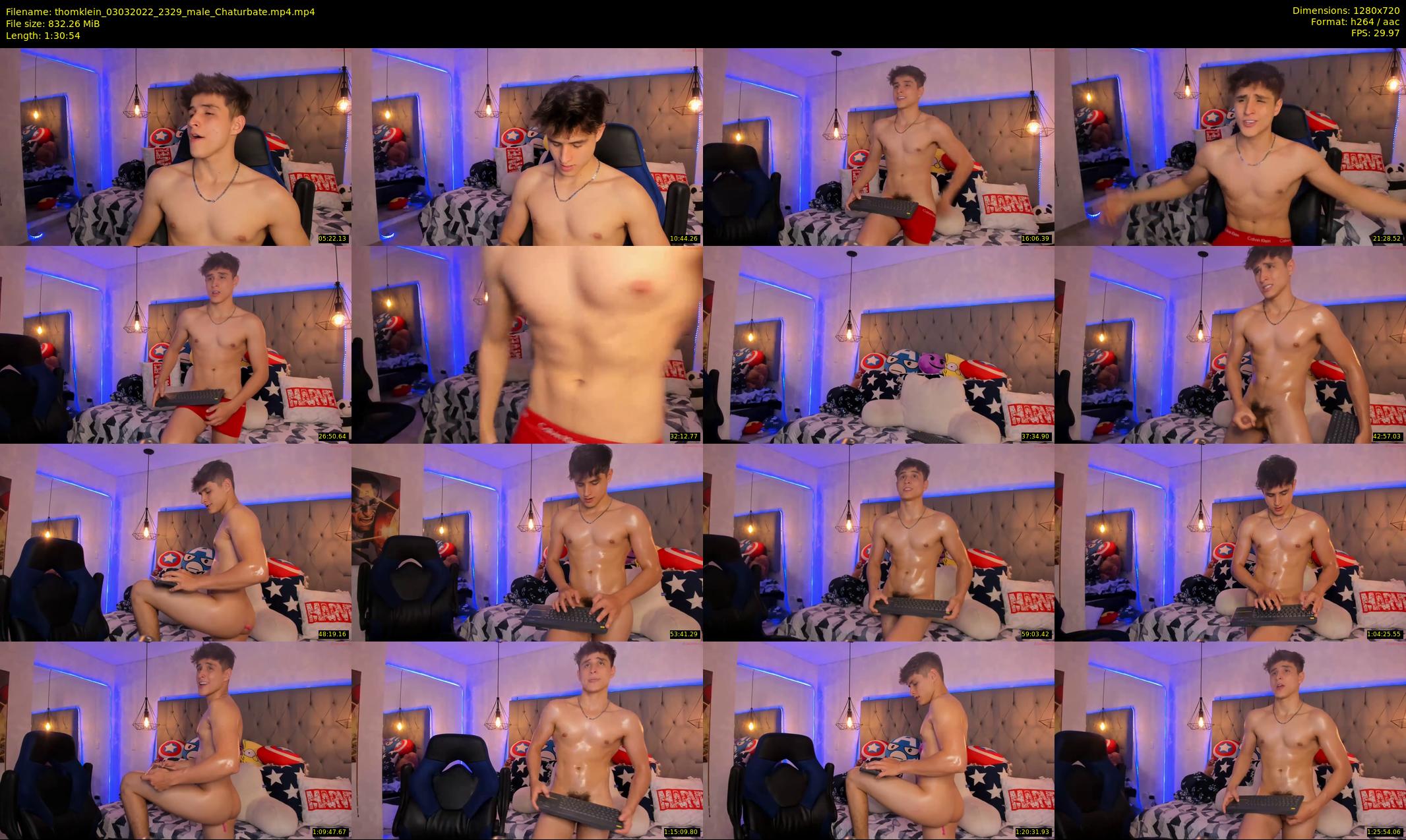 thomklein — 91 minute Chaturbate male cam show recording, 720p, Mar 3, 2022
