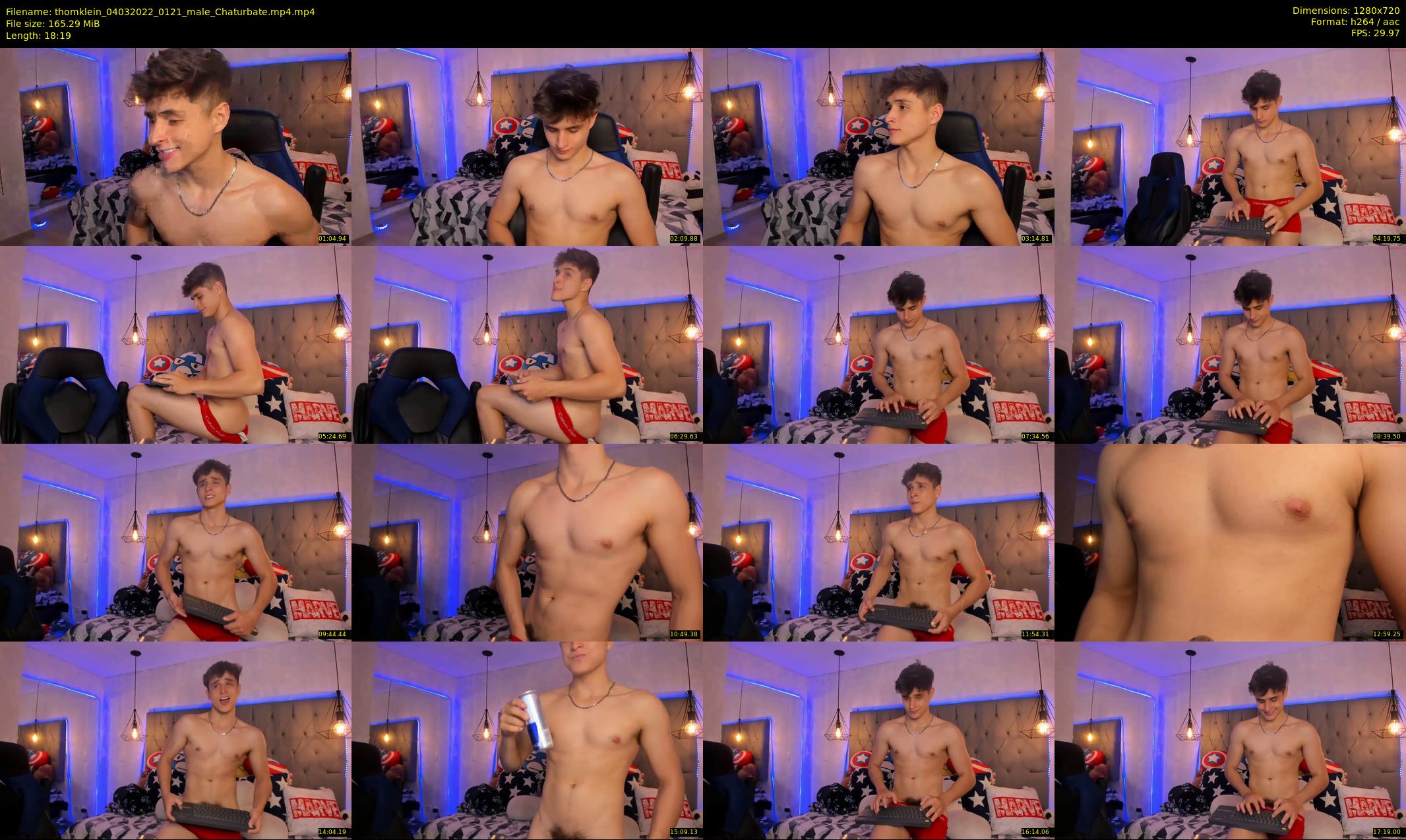 thomklein — 19 minute Chaturbate male cam show recording, 720p, Mar 4, 2022
