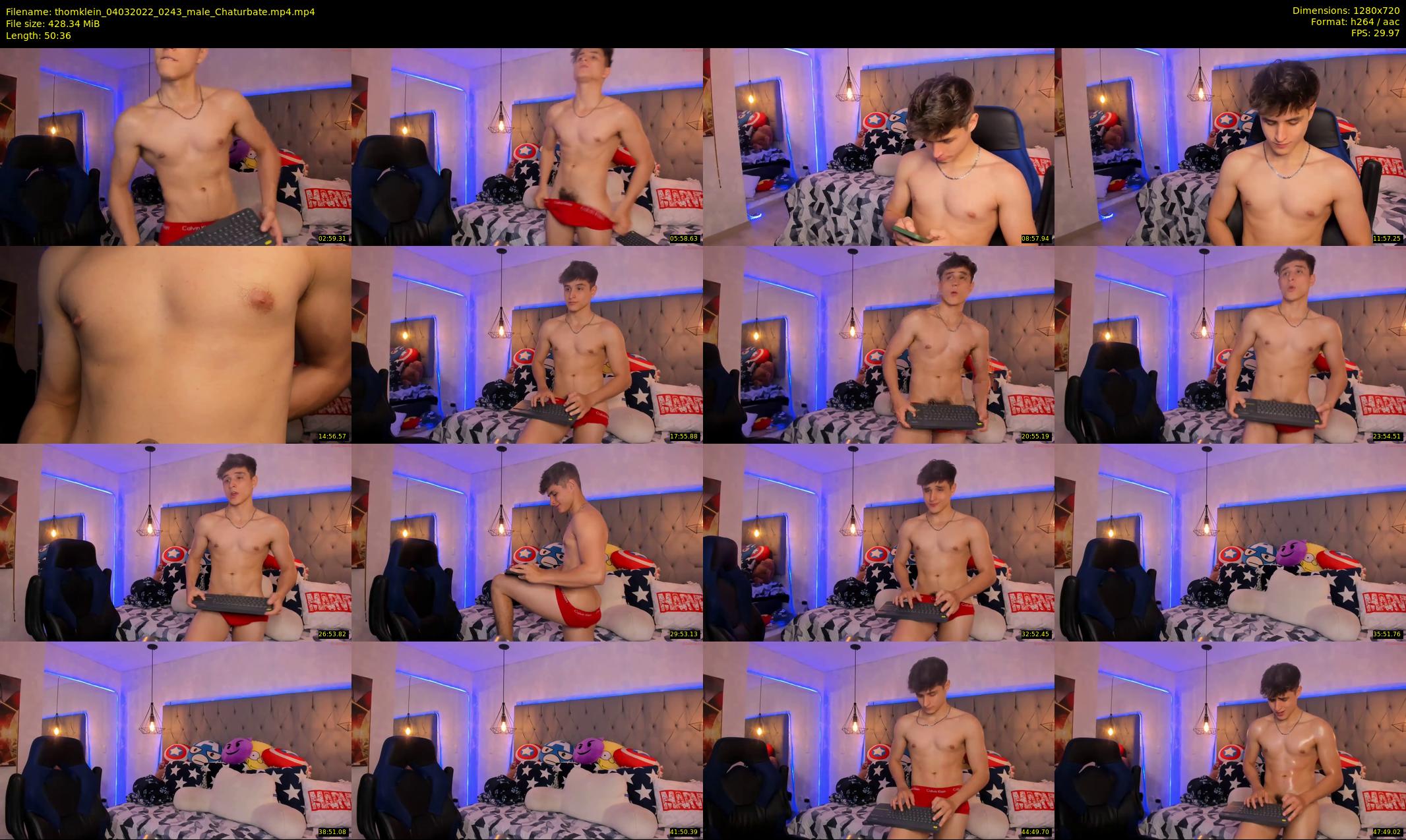thomklein — 51 minute Chaturbate male cam show recording, 720p, Mar 4, 2022