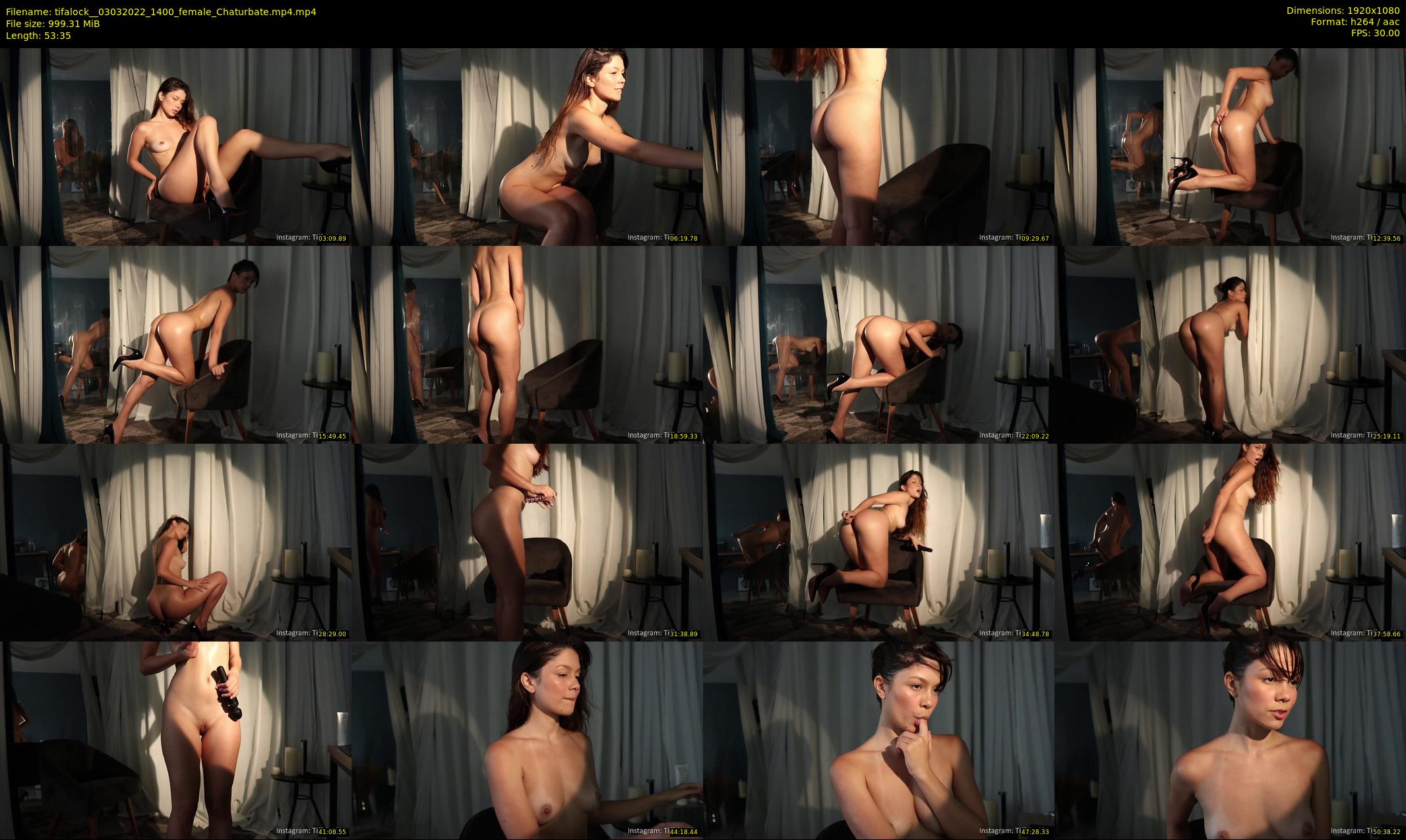 tifalock_ — 54 minute Chaturbate female cam show recording, 1080p, Mar 3, 2022