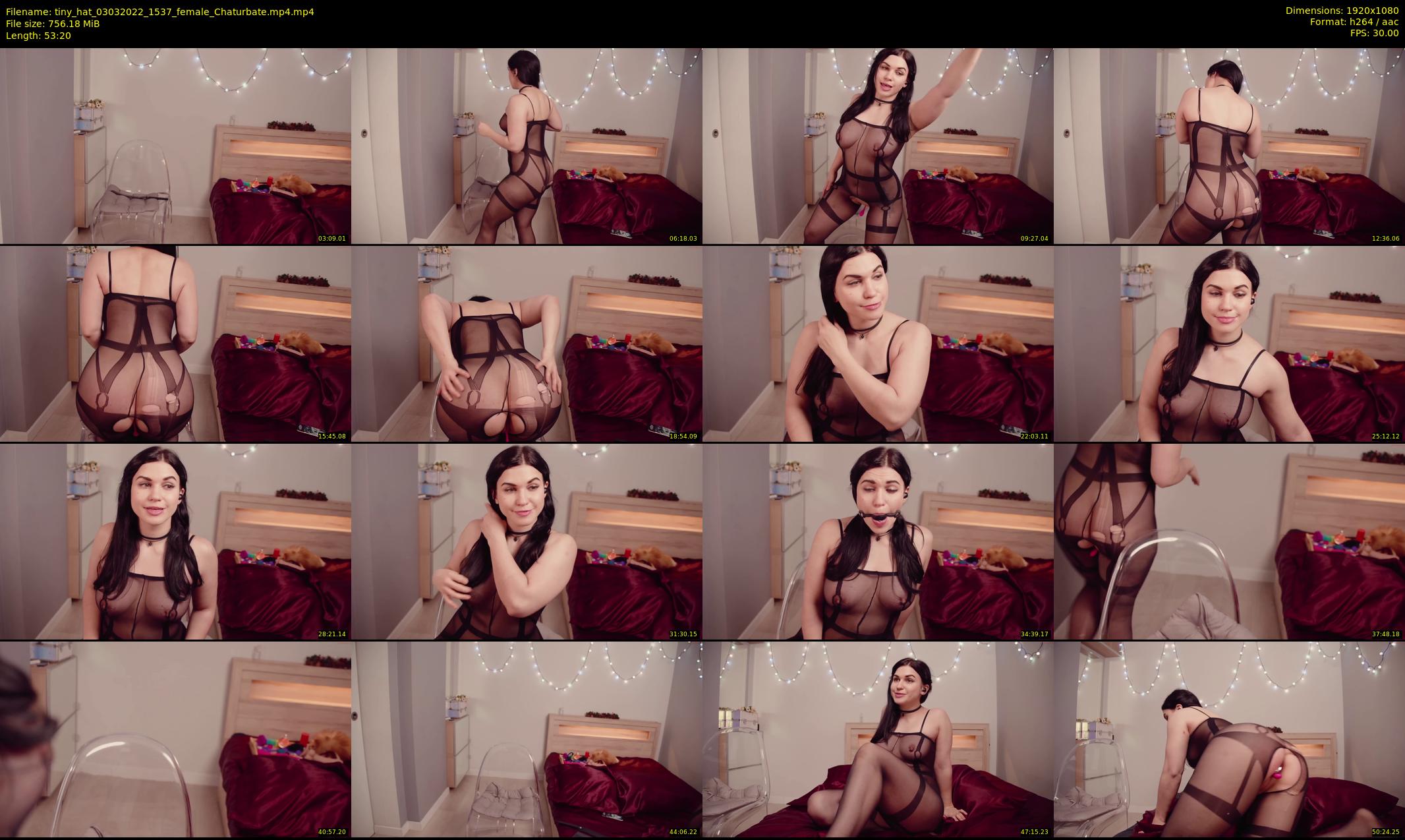 tiny_hat — 54 minute Chaturbate female cam show recording, 1080p, Mar 3, 2022