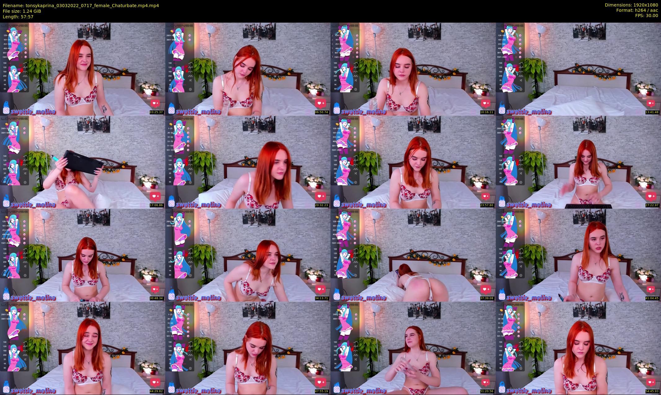 tonsykaprina — 58 minute Chaturbate couple cam show recording, 1080p, Mar 3, 2022