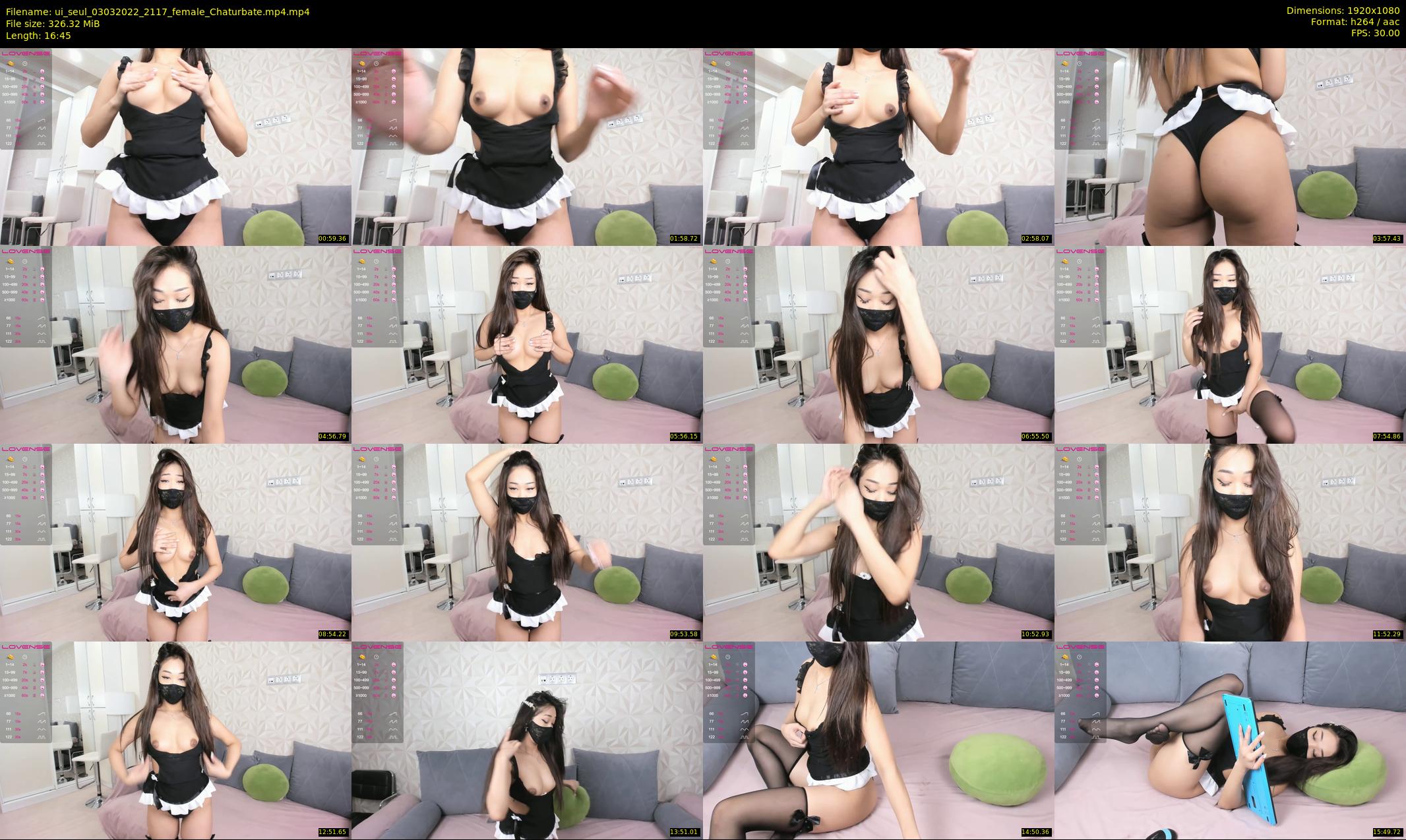 ui_seul — 17 minute Chaturbate female cam show recording, 1080p, Mar 3, 2022