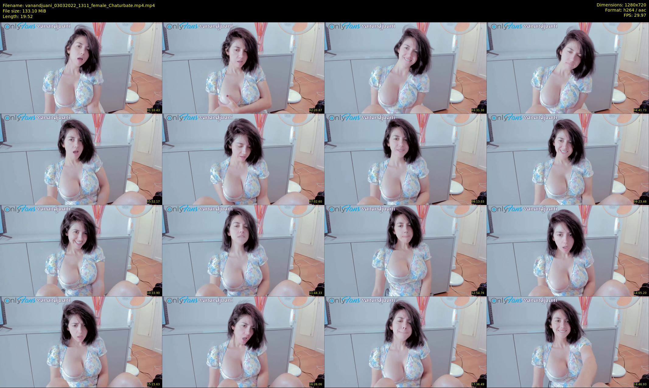 vanandjuani — 20 minute Chaturbate female cam show recording, 720p, Mar 3, 2022