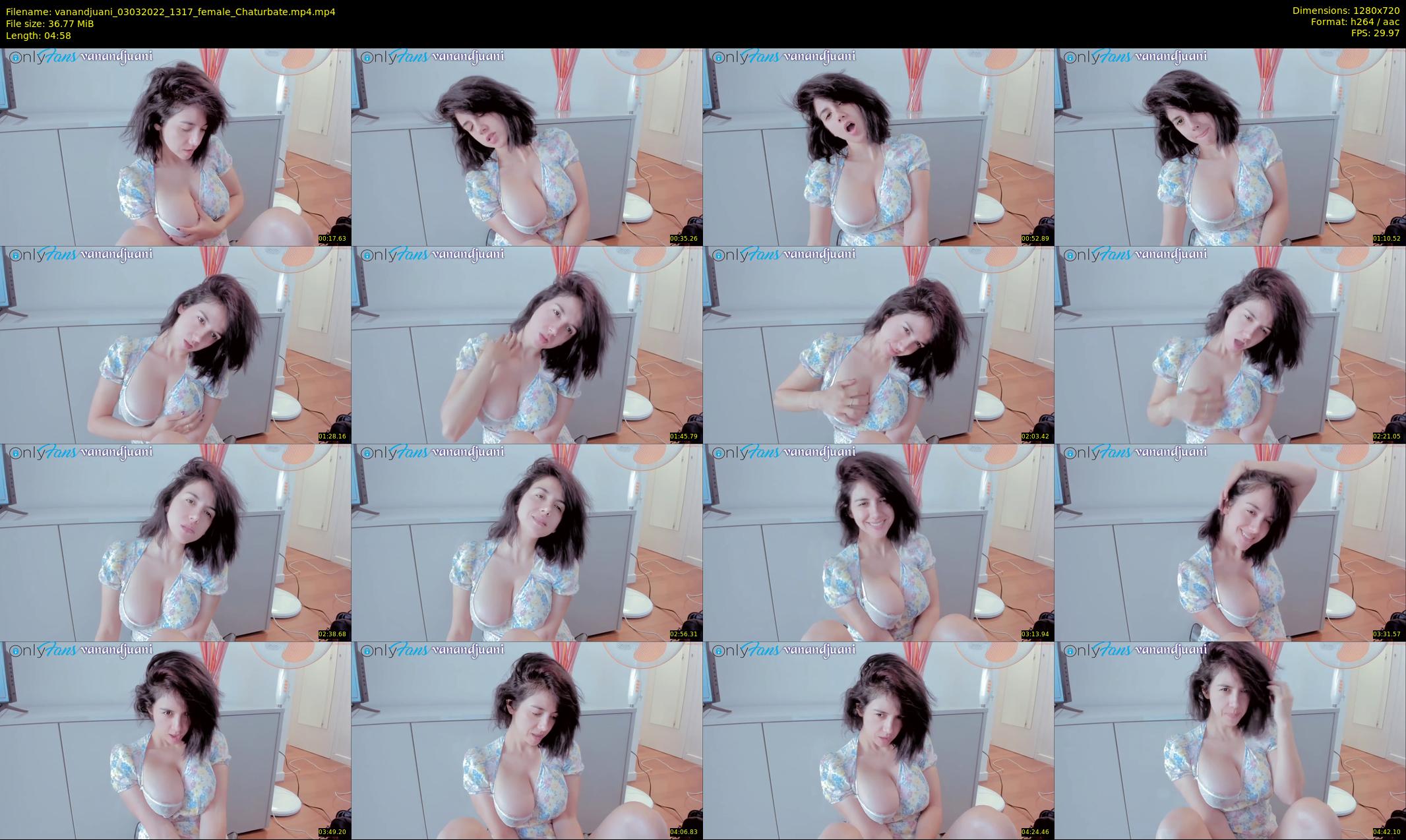 vanandjuani — 5 minute Chaturbate female cam show recording, 720p, Mar 3, 2022