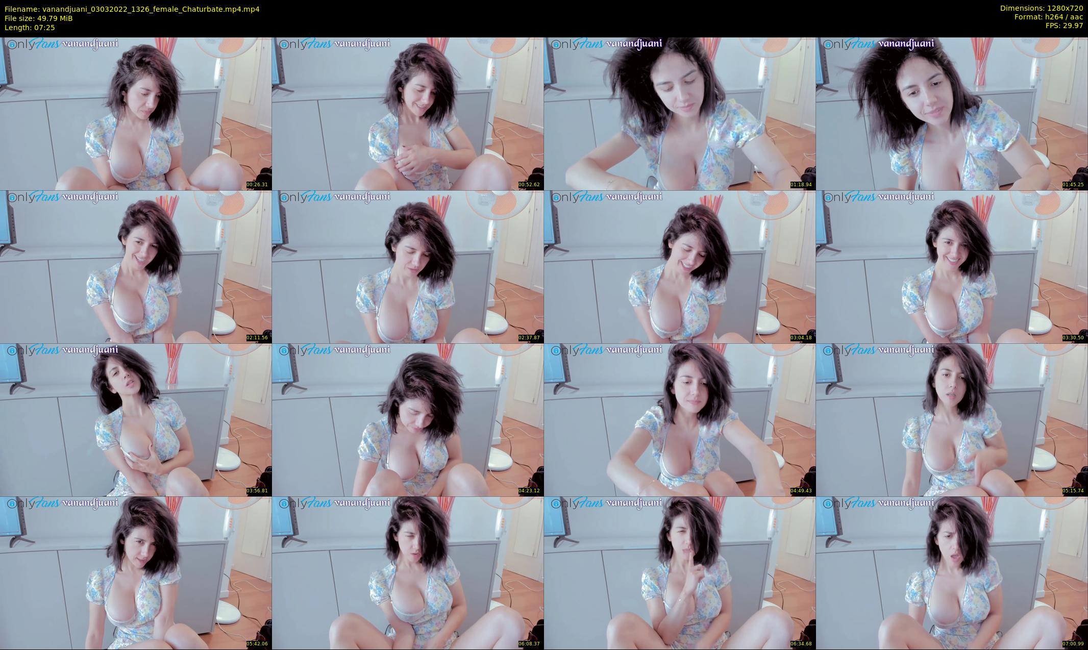 vanandjuani — 8 minute Chaturbate female cam show recording, 720p, Mar 3, 2022
