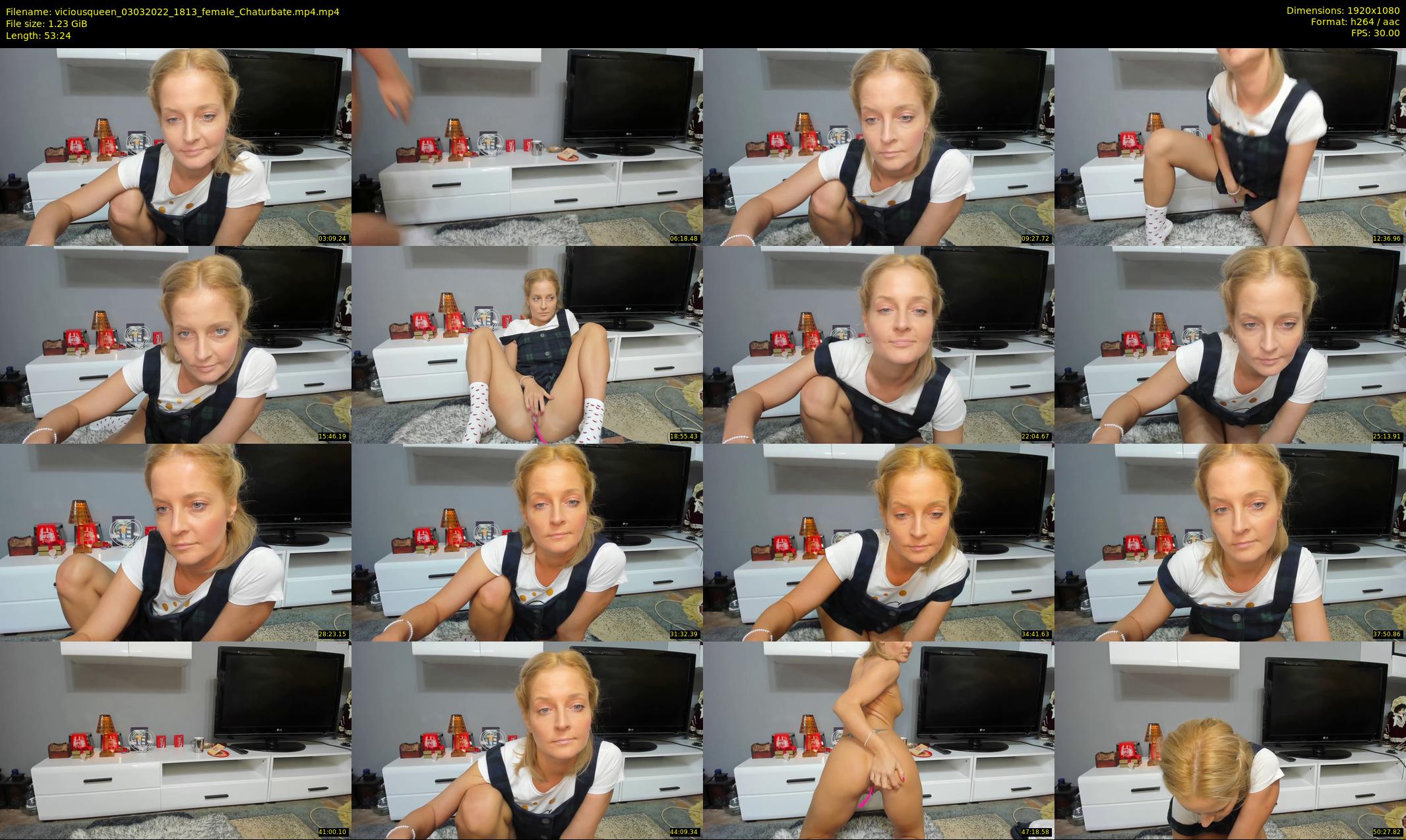viciousqueen — 54 minute Chaturbate female cam show recording, 1080p, Mar 3, 2022