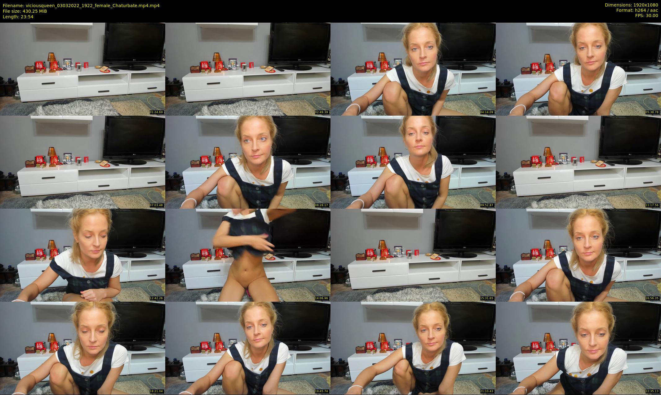 viciousqueen — 24 minute Chaturbate female cam show recording, 1080p, Mar 3, 2022