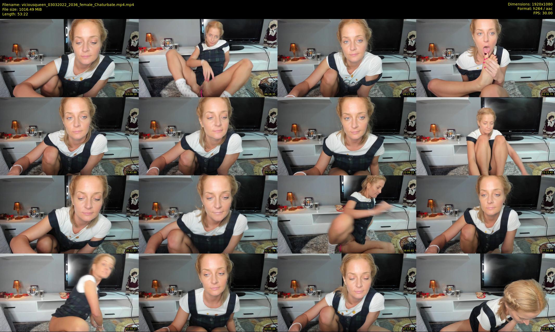 viciousqueen — 54 minute Chaturbate female cam show recording, 1080p, Mar 3, 2022