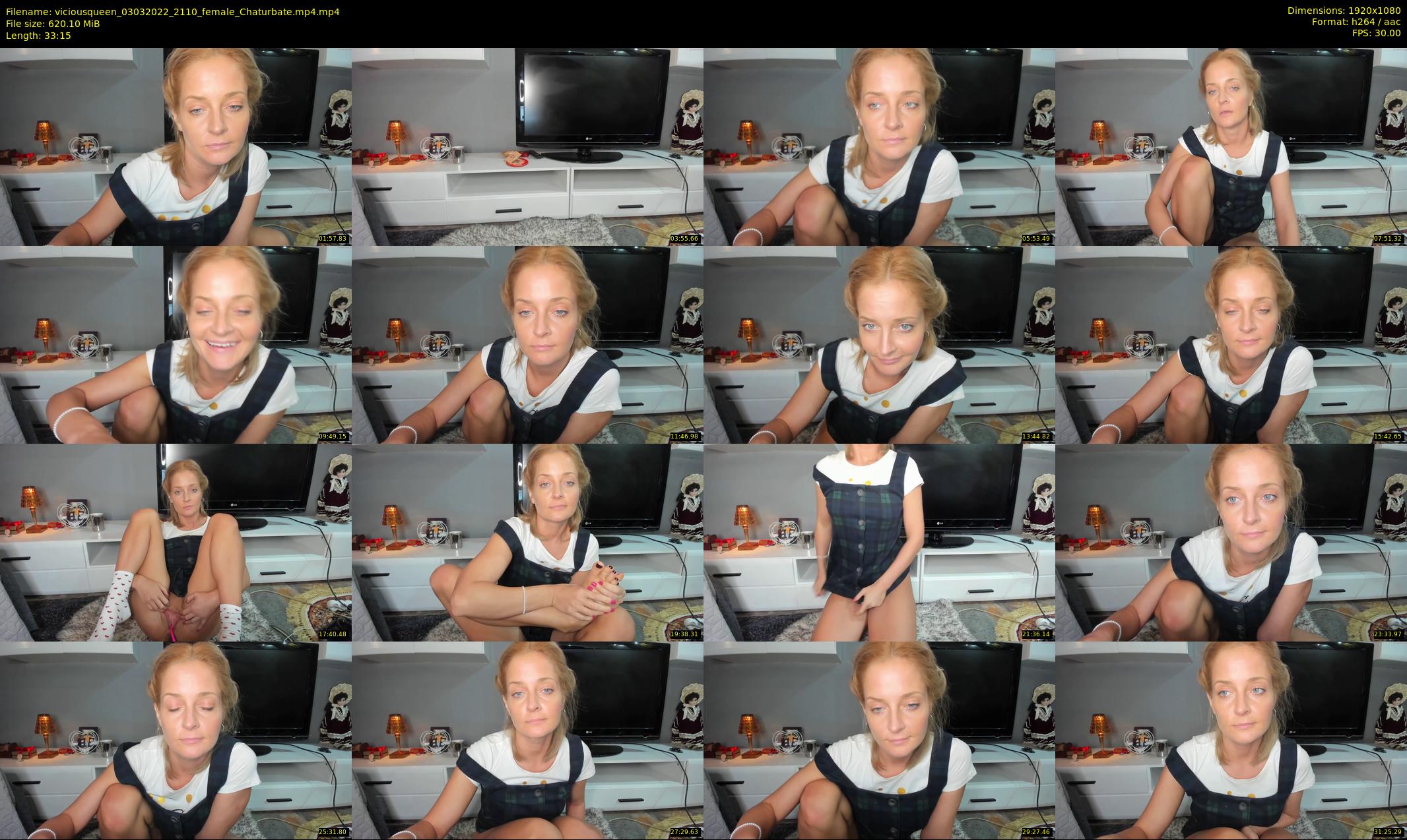 viciousqueen — 34 minute Chaturbate female cam show recording, 1080p, Mar 3, 2022