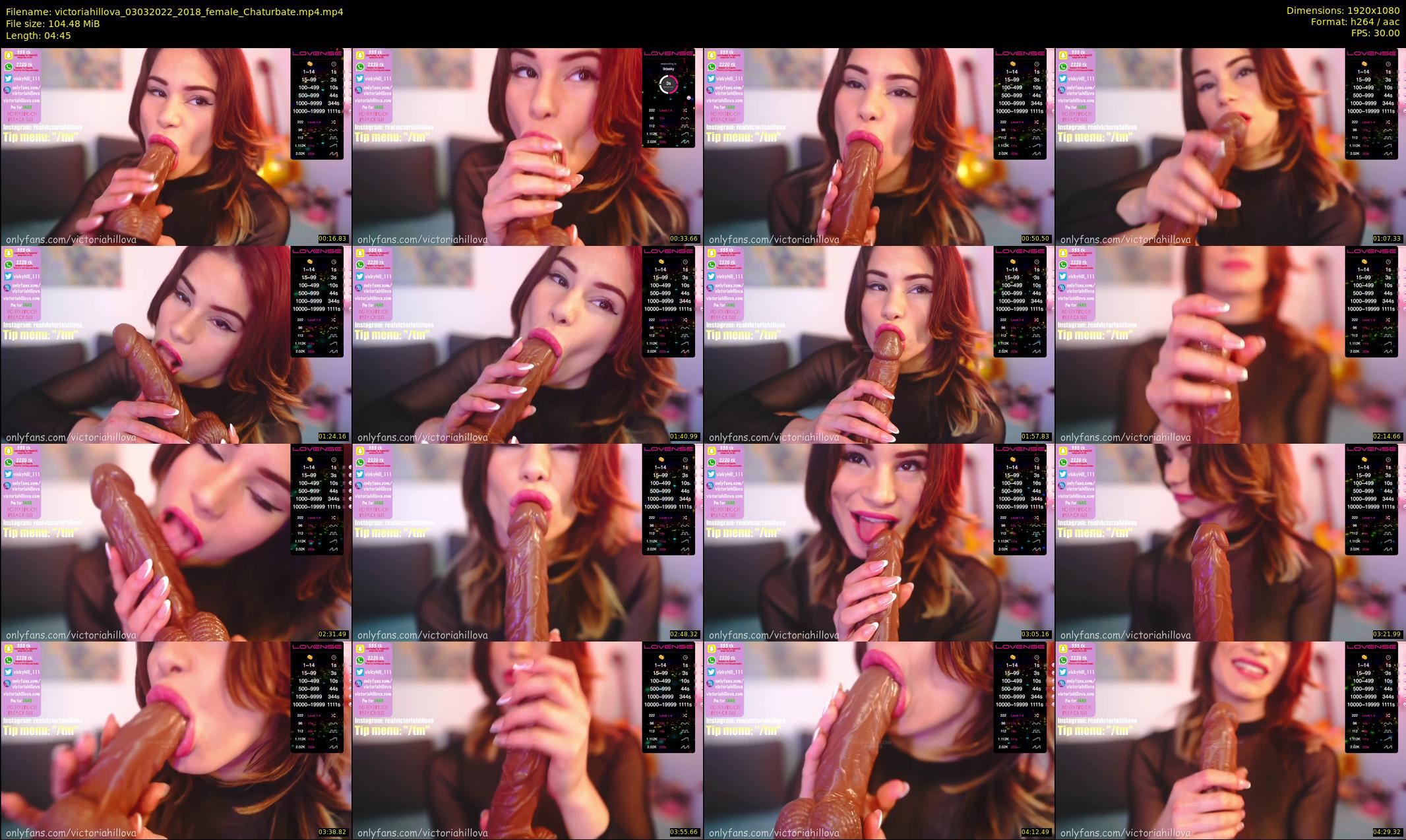 victoriahillova — 5 minute Chaturbate female cam show recording, 1080p, Mar 3, 2022