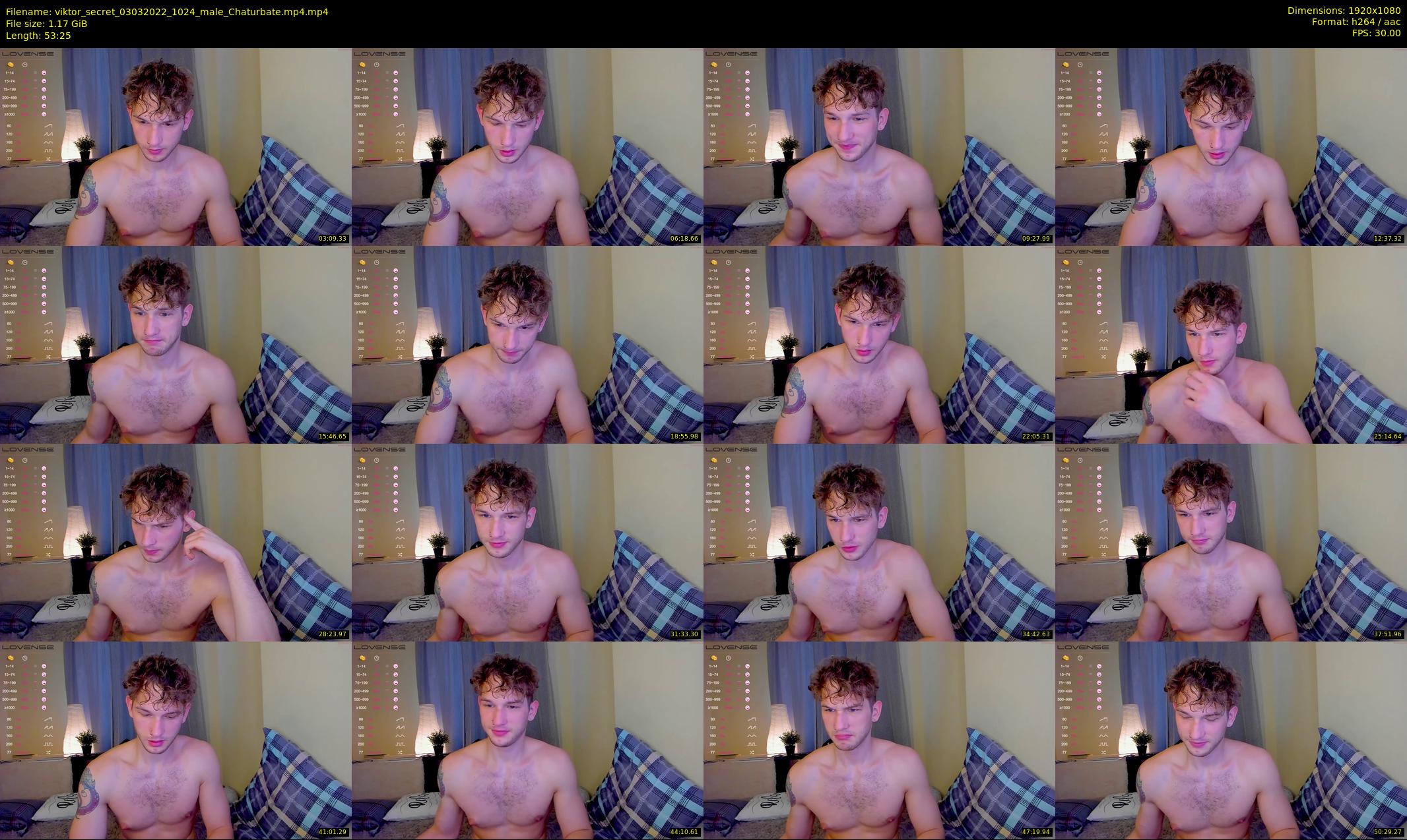 viktor_secret — 54 minute Chaturbate male cam show recording, 1080p, Mar 3, 2022