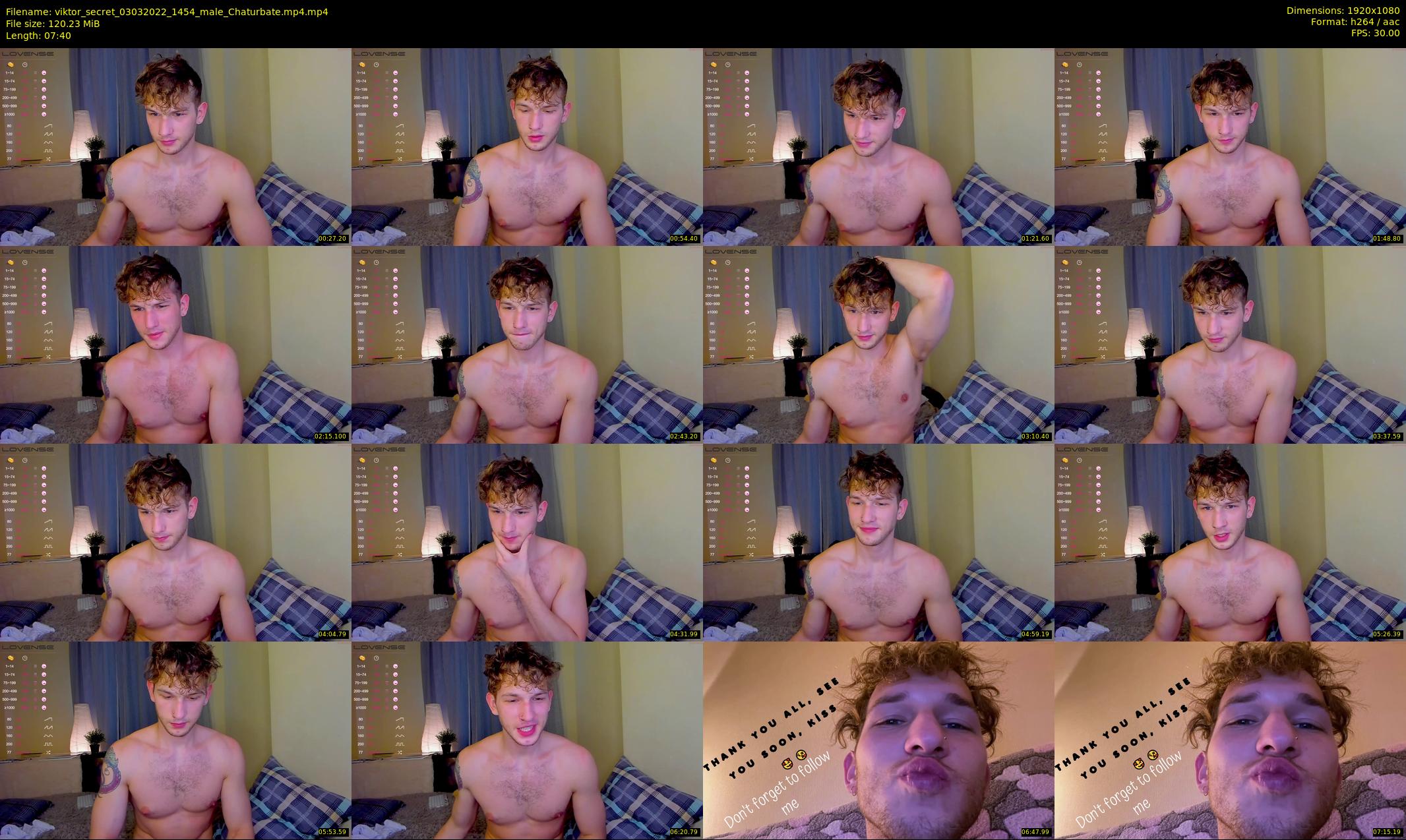 viktor_secret — 8 minute Chaturbate male cam show recording, 1080p, Mar 3, 2022