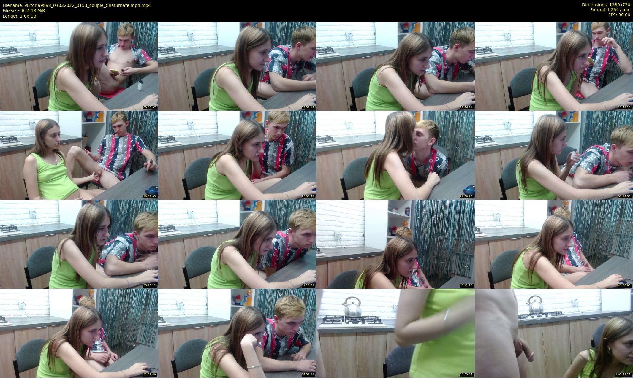 viktoria9898 — 67 minute Chaturbate couple cam show recording, 720p, Mar 4, 2022