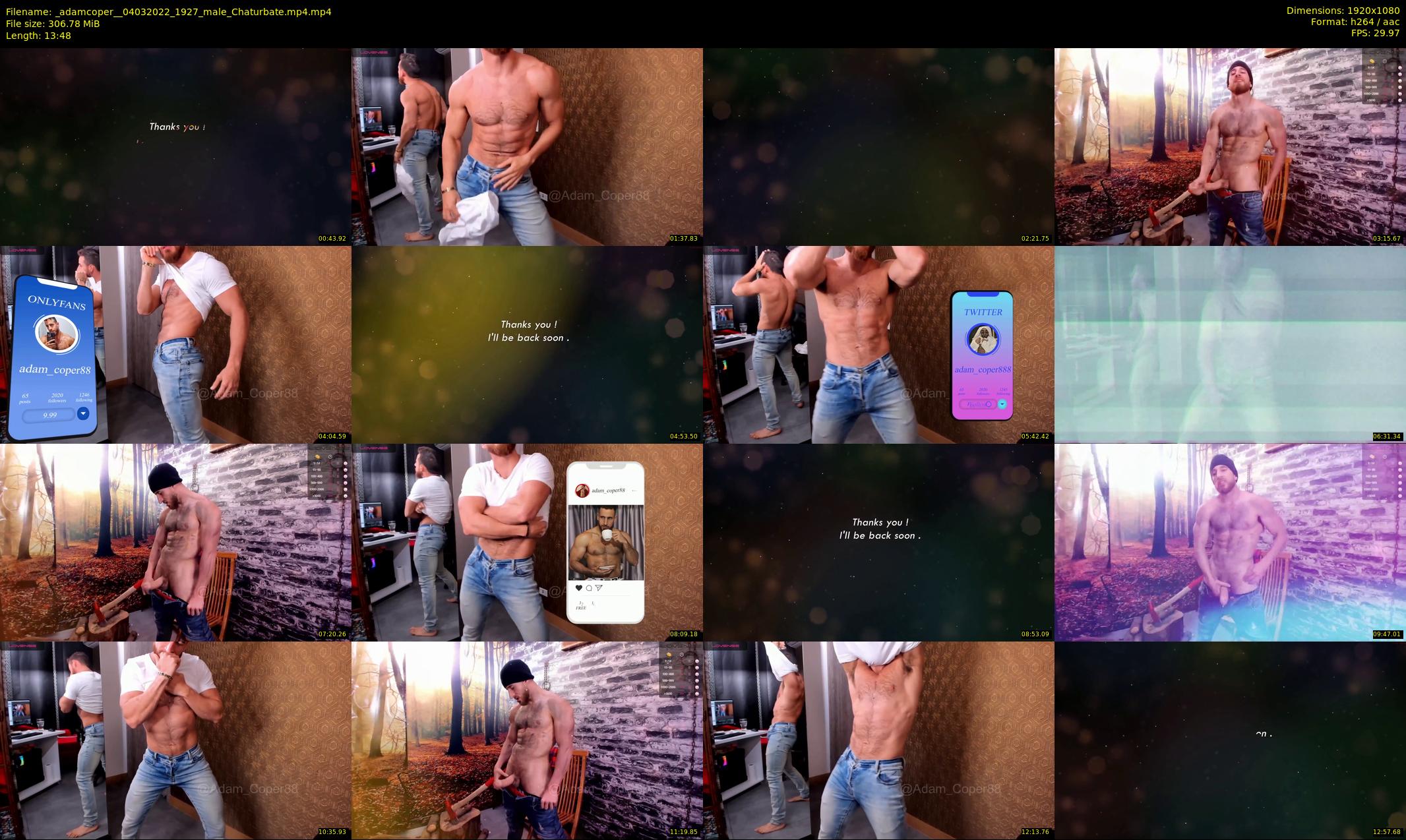 _adamcoper_ — 14 minute Chaturbate male cam show recording, 1080p, Mar 4, 2022