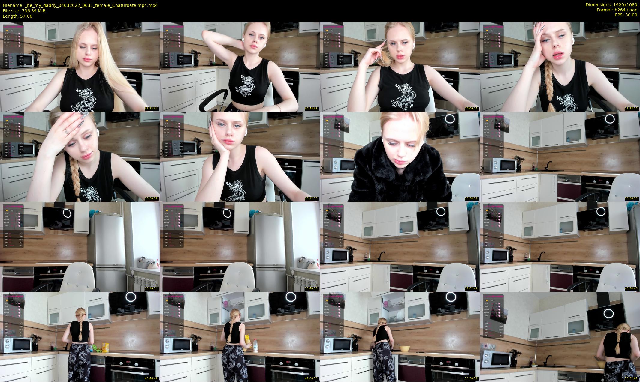 _be_my_daddy — 57 minute Chaturbate female cam show recording, 1080p, Mar 4, 2022