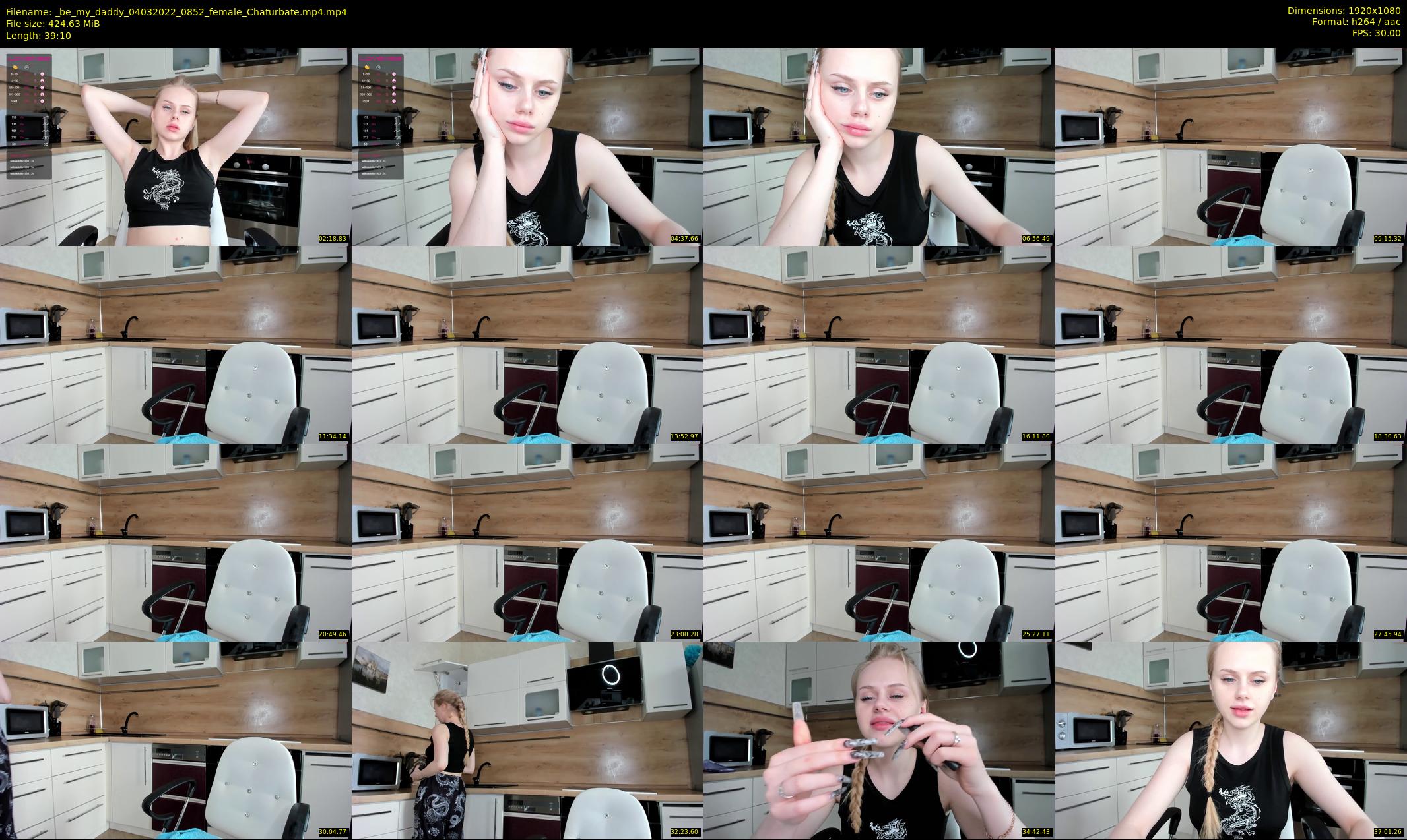 _be_my_daddy — 40 minute Chaturbate female cam show recording, 1080p, Mar 4, 2022
