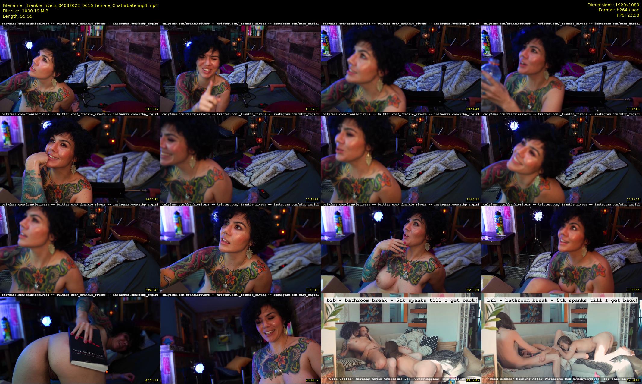_frankie_rivers — 56 minute Chaturbate female cam show recording, 1080p, Mar 4, 2022