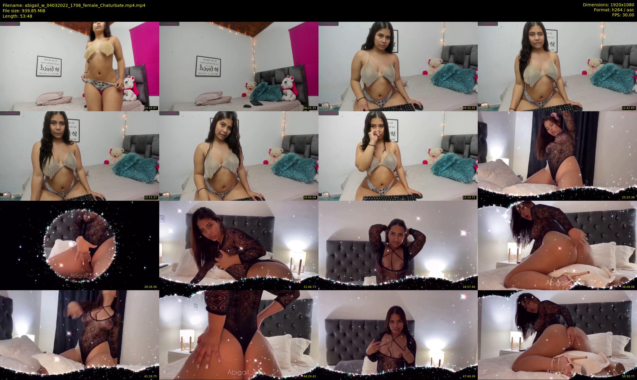 abigail_w — 54 minute Chaturbate female cam show recording, 1080p, Mar 4, 2022