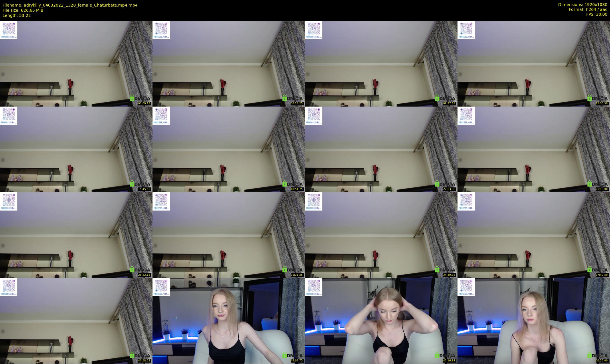 adrykilly — 54 minute Chaturbate female cam show recording, 1080p, Mar 4, 2022