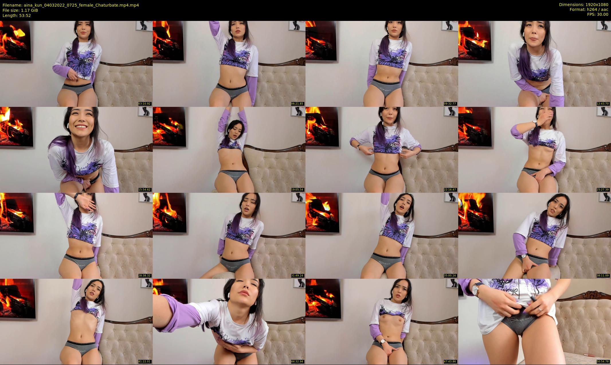 aina_kun — 54 minute Chaturbate female cam show recording, 1080p, Mar 4, 2022