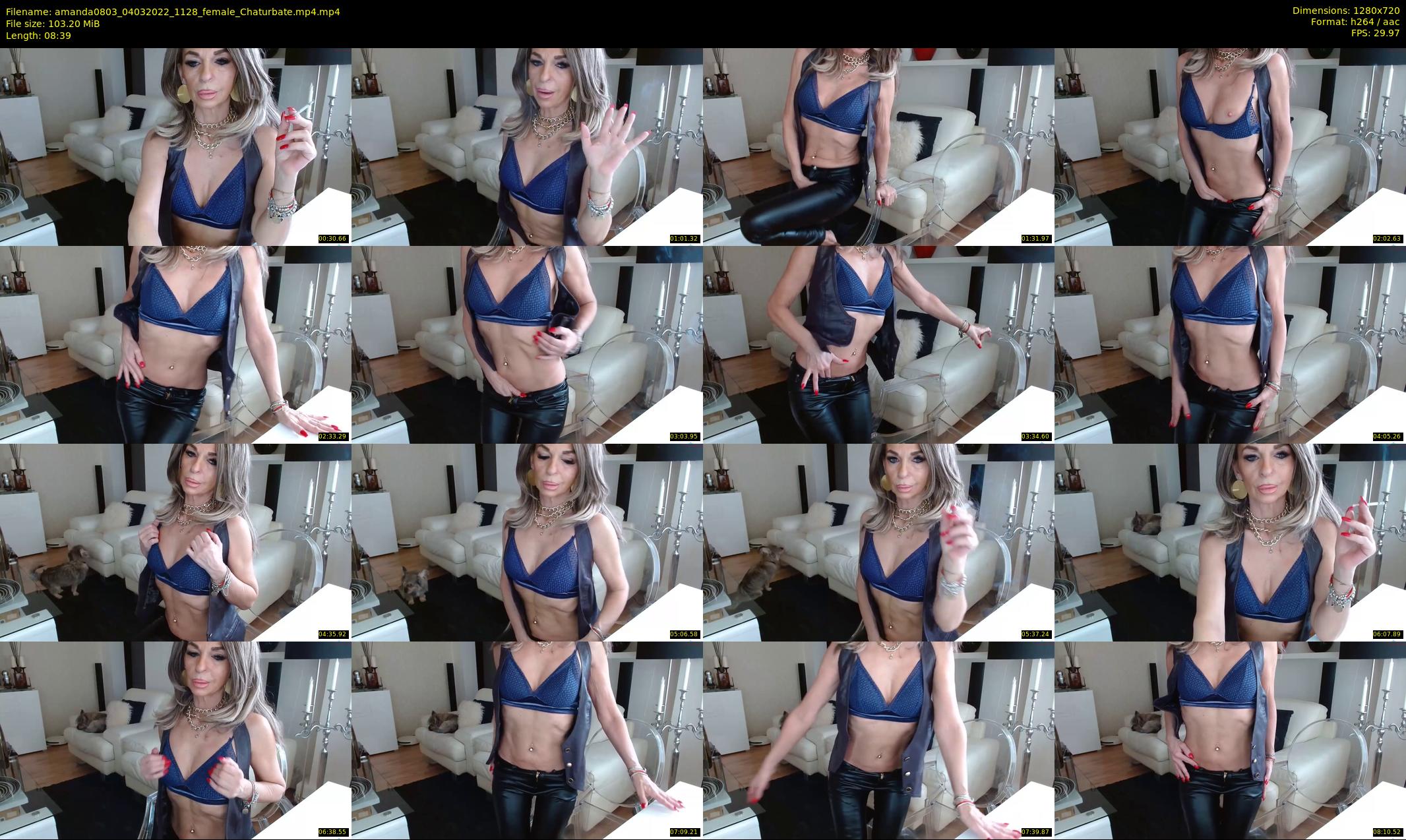 amanda0803 — 9 minute Chaturbate female cam show recording, 720p, Mar 4, 2022