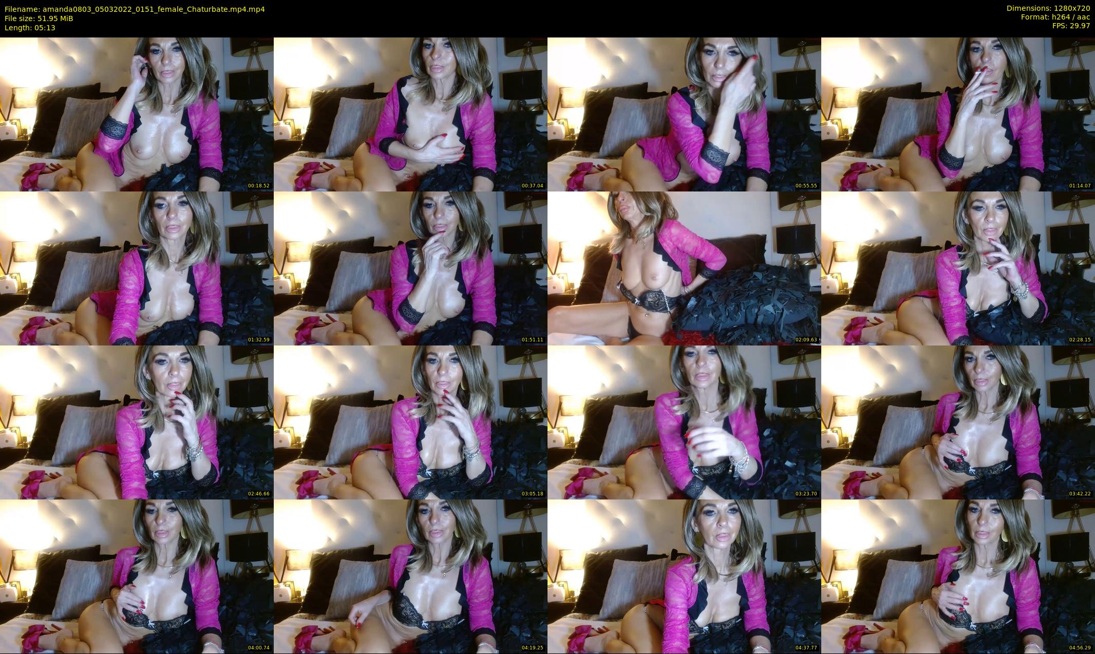 amanda0803 — 6 minute Chaturbate female cam show recording, 720p, Mar 5, 2022