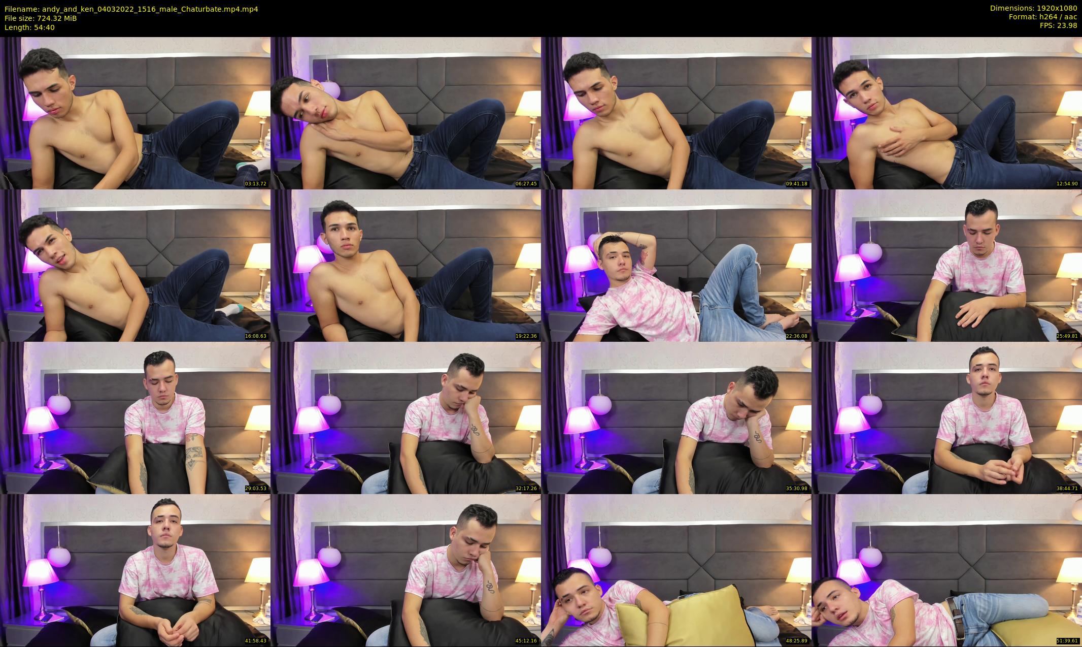 andy_and_ken — 55 minute Chaturbate male cam show recording, 1080p, Mar 4, 2022