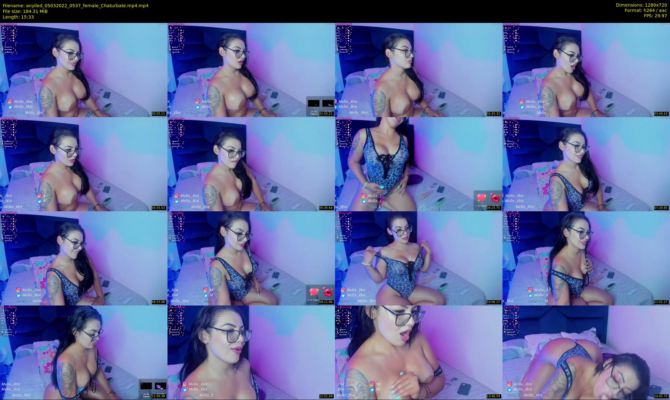 anyiled — 16 minute Chaturbate female cam show recording, 720p, Mar 5, 2022