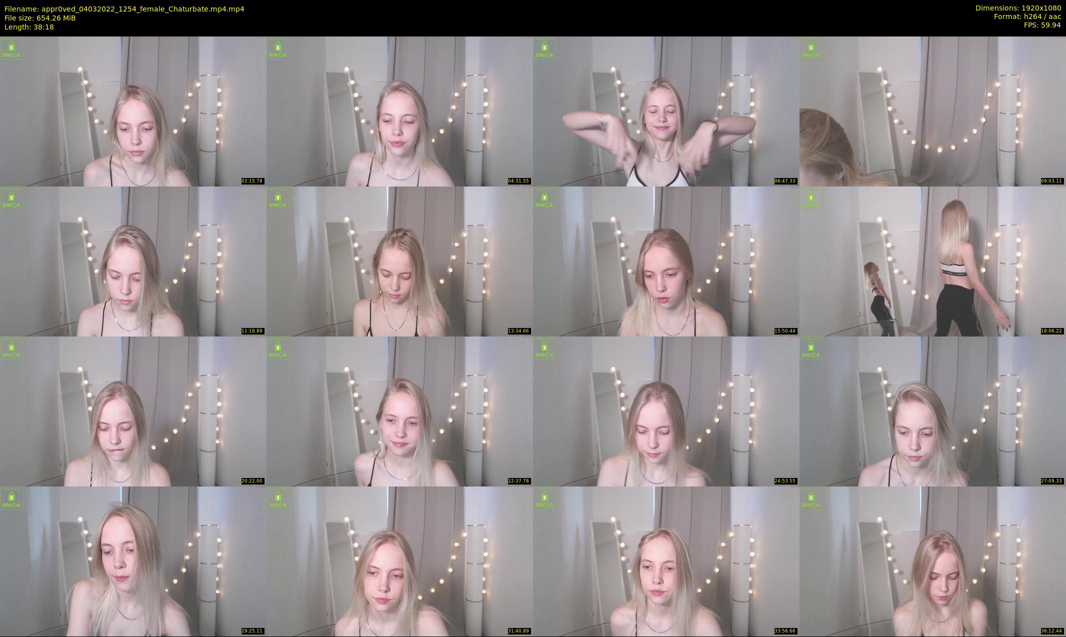 appr0ved — 39 minute Chaturbate female cam show recording, 1080p, Mar 4, 2022