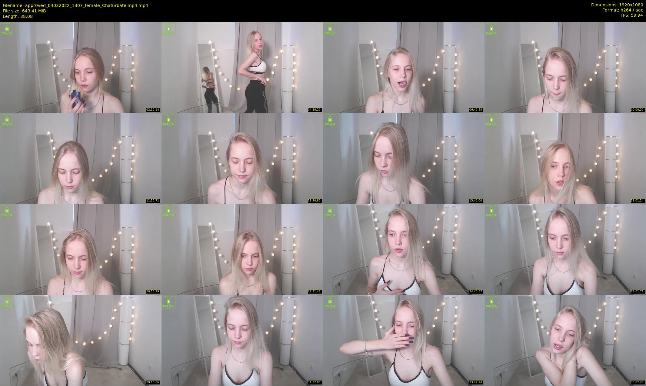 appr0ved — 39 minute Chaturbate female cam show recording, 1080p, Mar 4, 2022