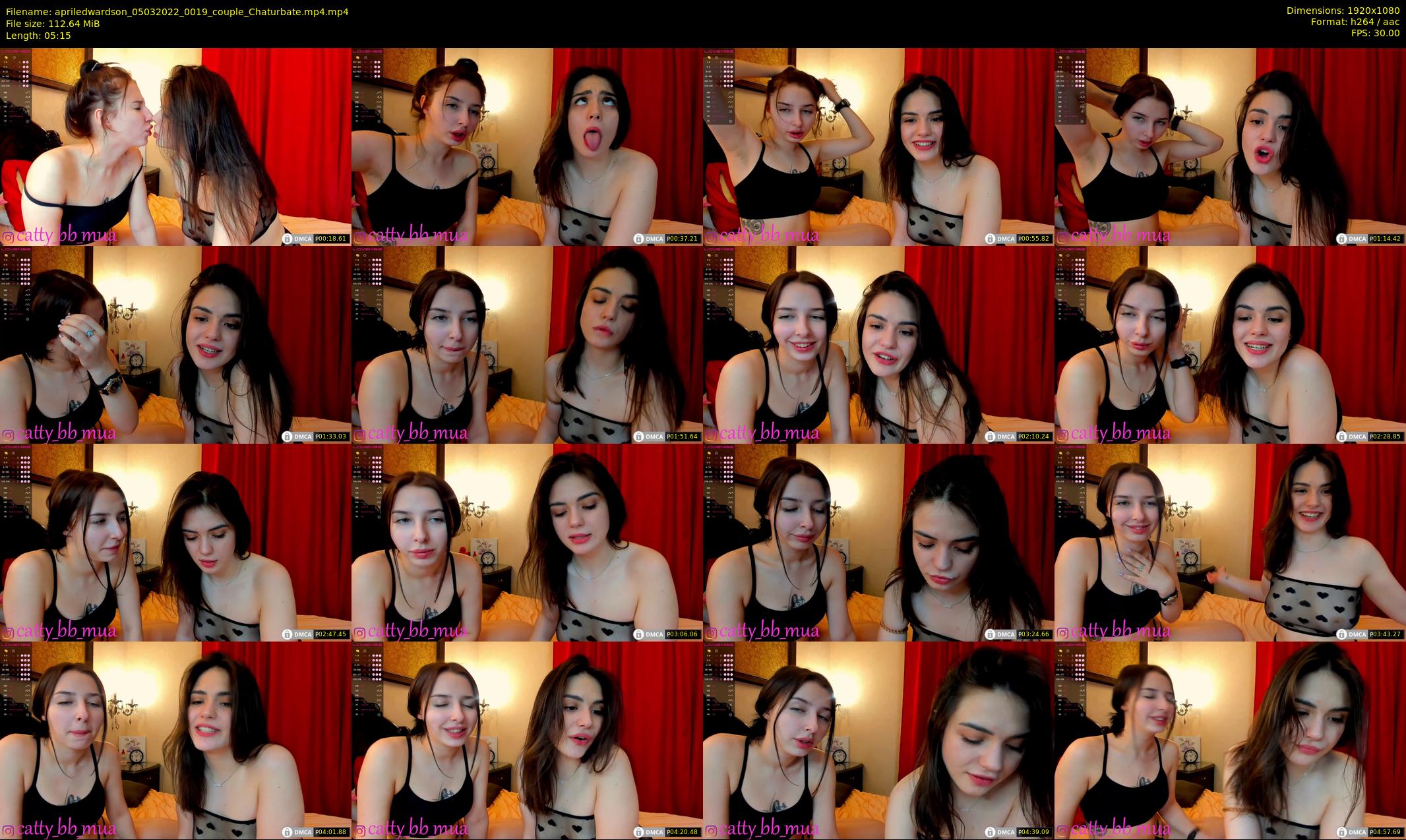 apriledwardson — 6 minute Chaturbate couple cam show recording, 1080p, Mar 5, 2022