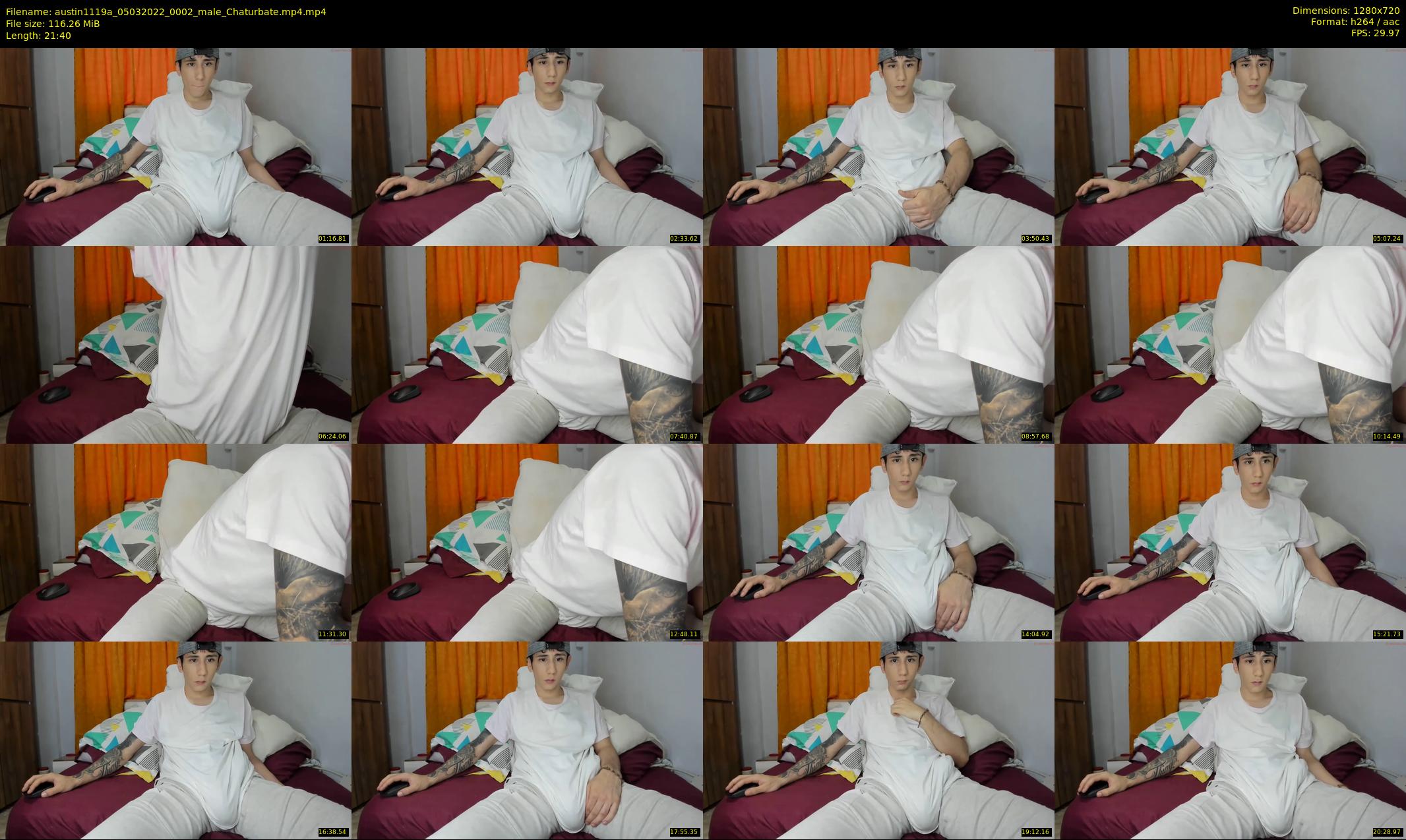austin1119a — 22 minute Chaturbate male cam show recording, 720p, Mar 5, 2022