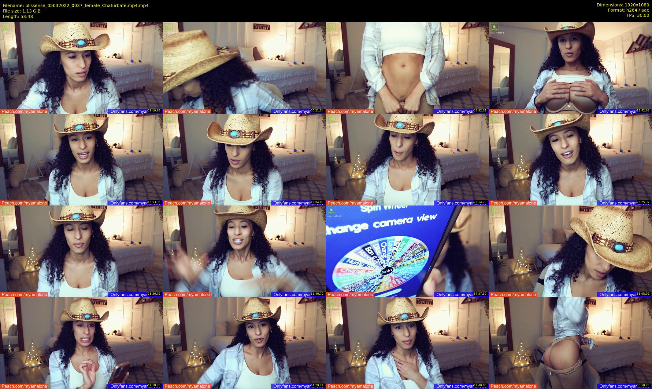 blissense — 54 minute Chaturbate female cam show recording, 1080p, Mar 5, 2022