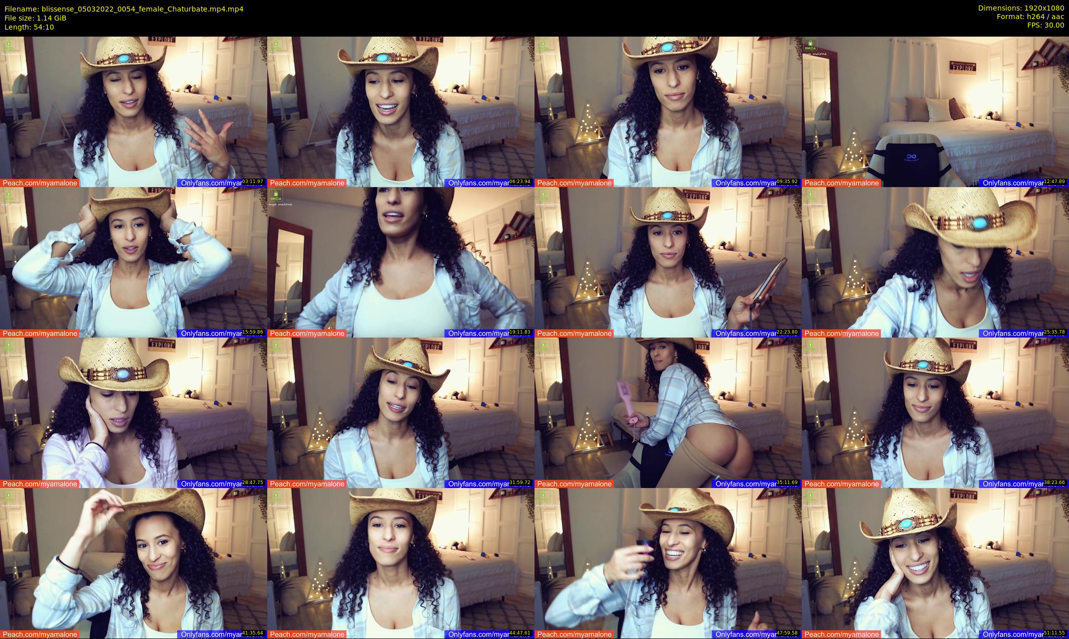 blissense — 55 minute Chaturbate female cam show recording, 1080p, Mar 5, 2022