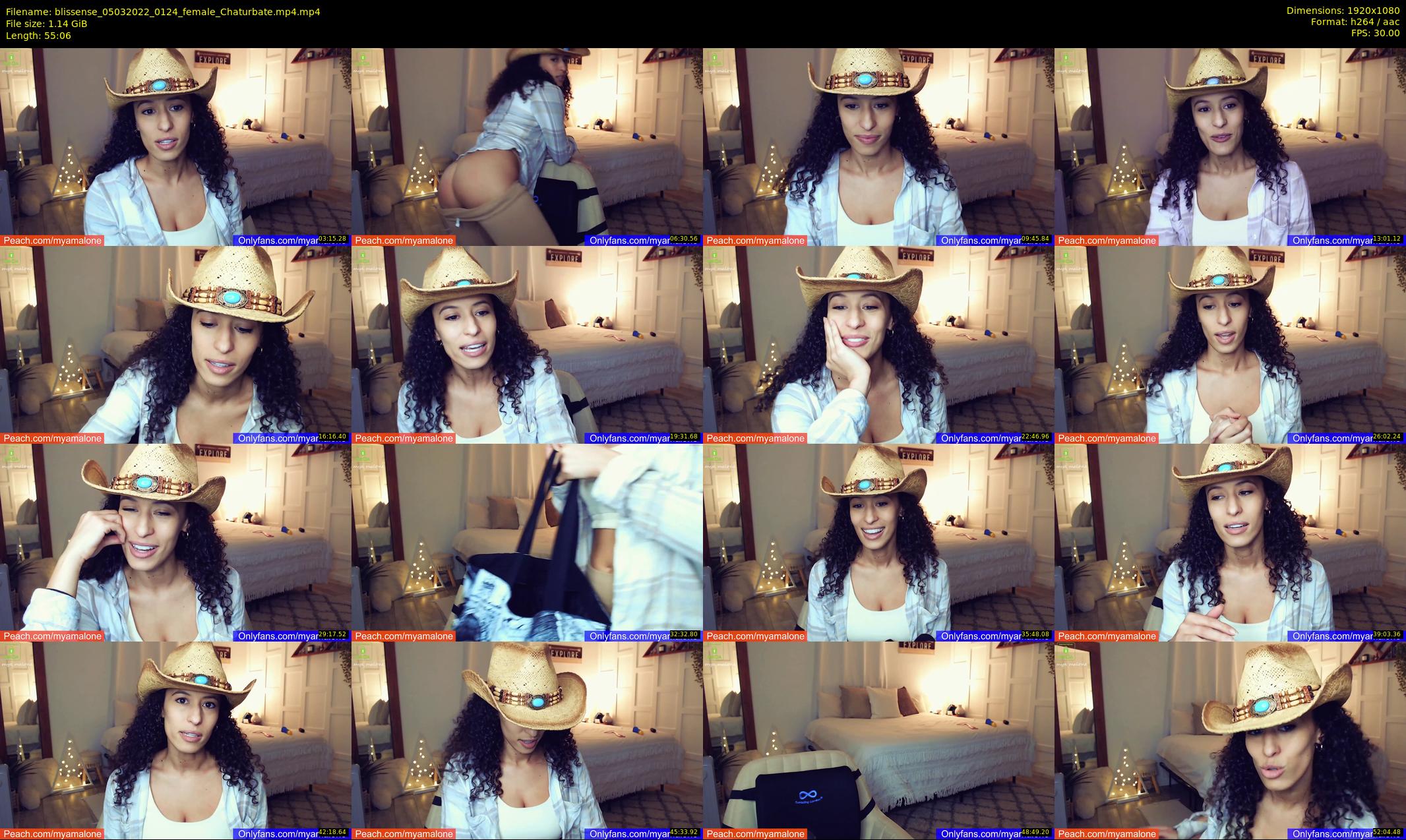 blissense — 56 minute Chaturbate female cam show recording, 1080p, Mar 5, 2022