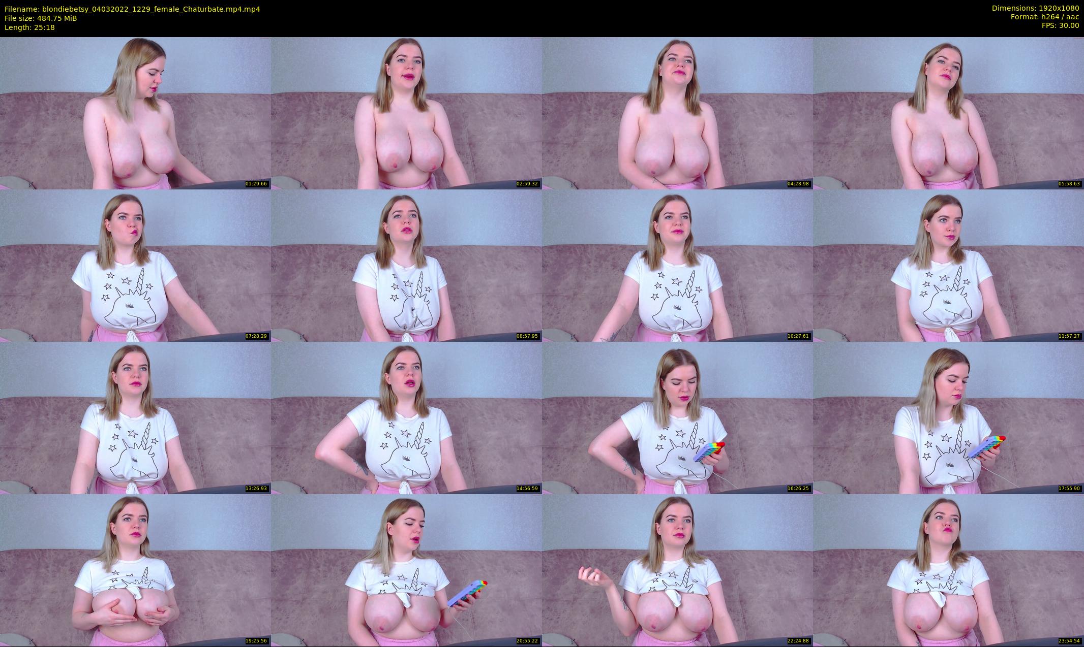 blondiebetsy — 26 minute Chaturbate female cam show recording, 1080p, Mar 4, 2022