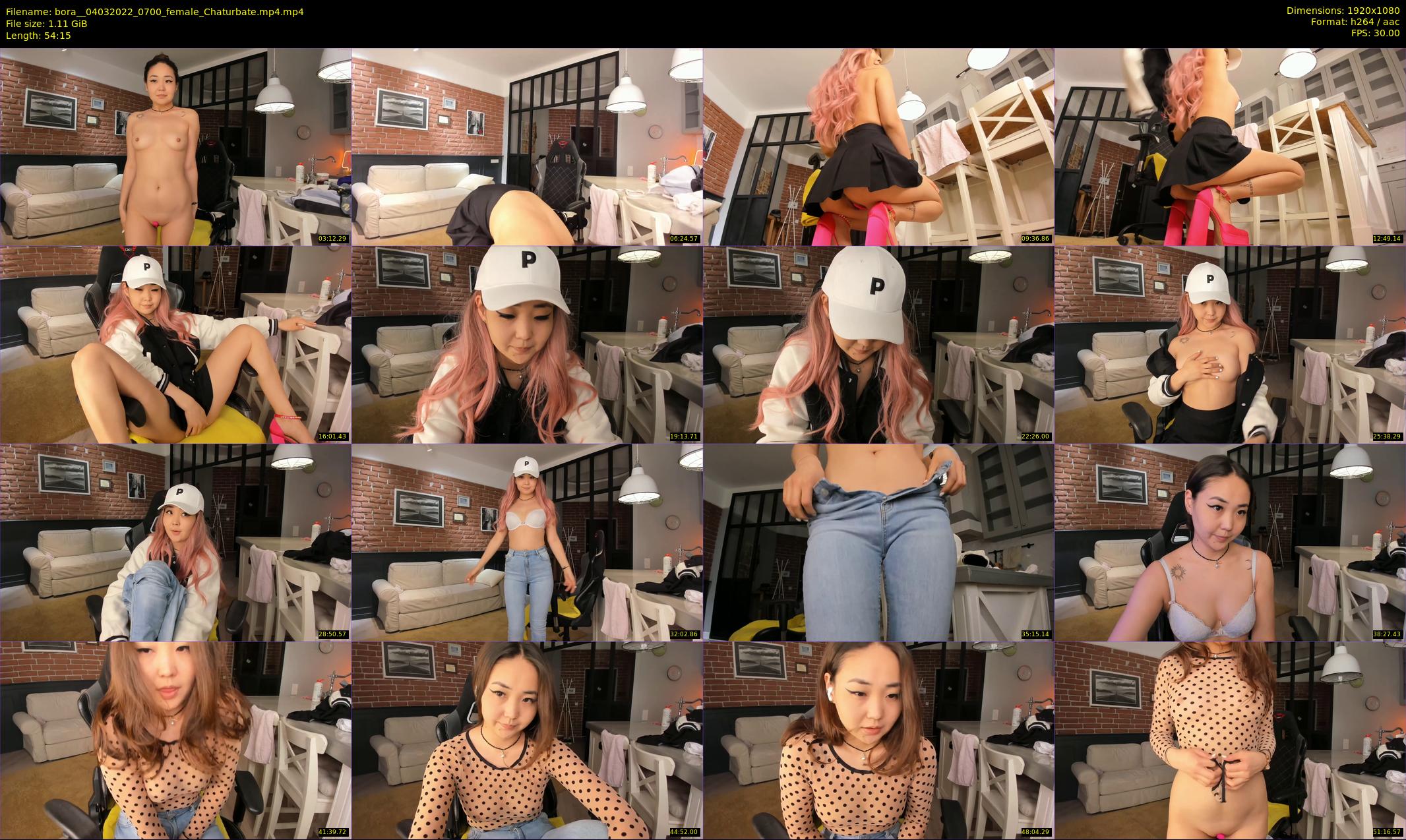 bora_ — 55 minute Chaturbate female cam show recording, 1080p, Mar 4, 2022