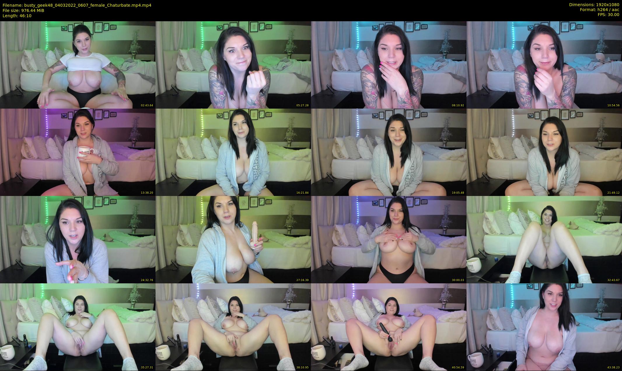busty_geek48 — 47 minute Chaturbate female cam show recording, 1080p, Mar 4, 2022