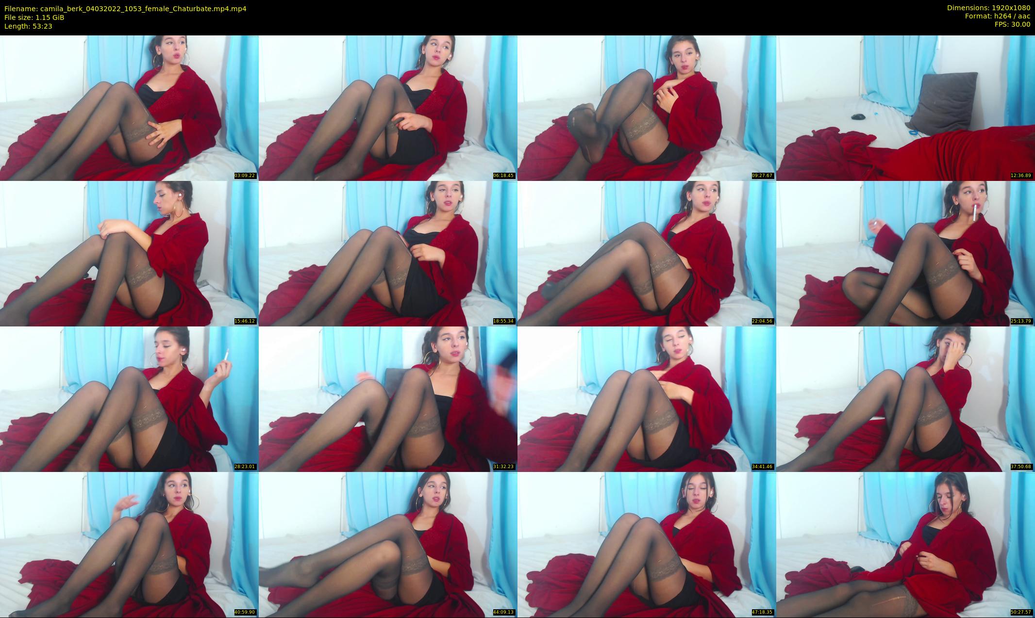 camila_berk — 54 minute Chaturbate female cam show recording, 1080p, Mar 4, 2022