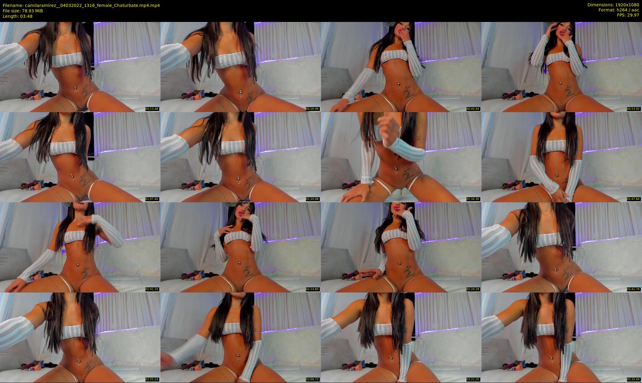 camilaramirez_ — 4 minute Chaturbate female cam show recording, 1080p, Mar 4, 2022
